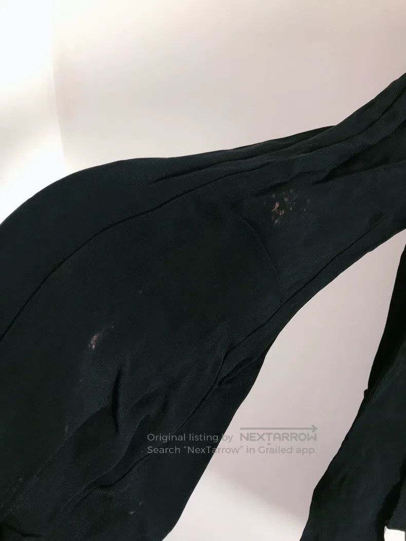 Valentino Valentino The main line shows a black streamer dress Size S / US 4 / IT 40 - 8 Thumbnail