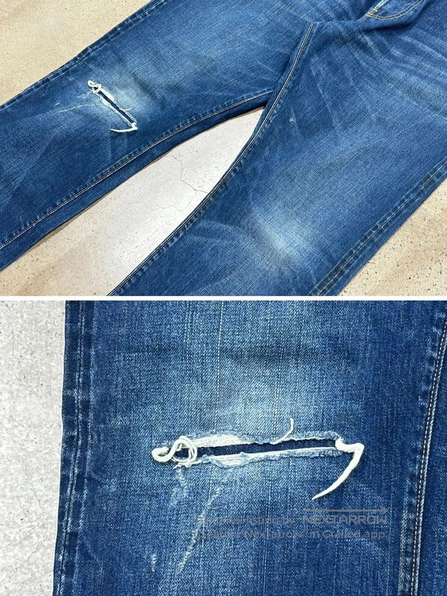 Visvim Visvim Dry11 Distressed Denim Pants Size 3. Size US 44 / EU 60 - 5 Thumbnail