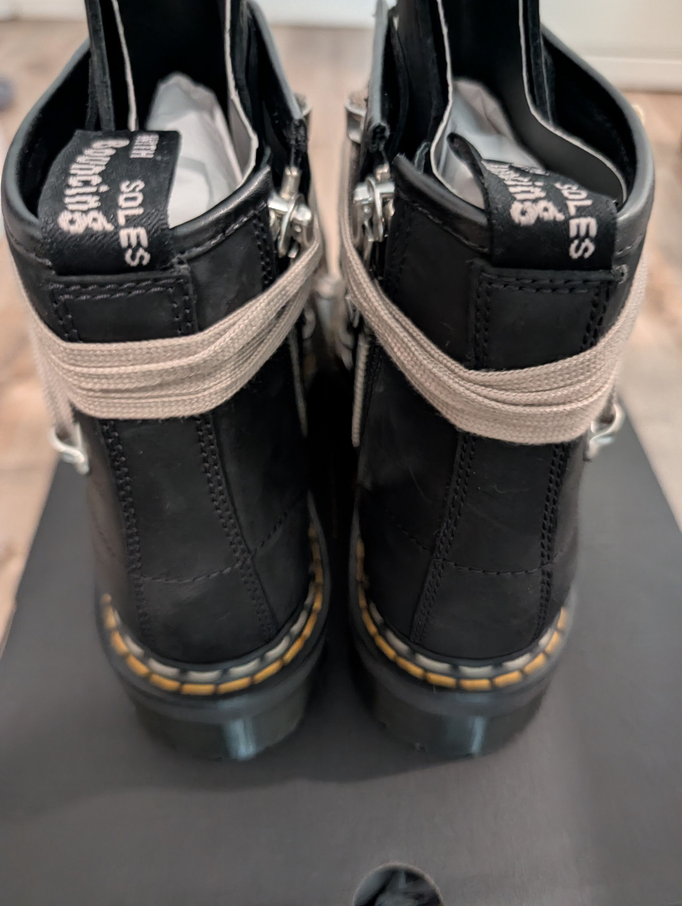 Dr. Martens × Rick Owens Rick owens x dr martens 1460 size 42 Size US 9 / EU 42 - 4 Thumbnail