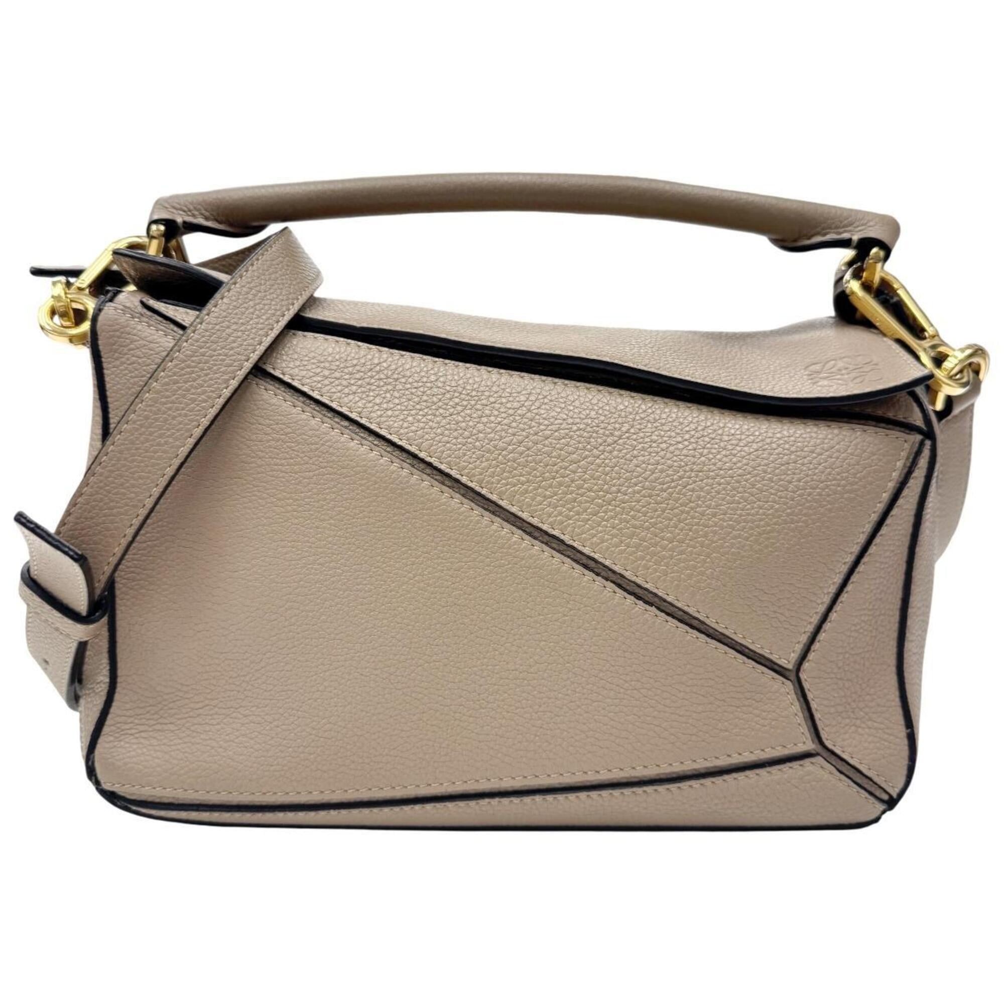 Loewe LOEWE Puzzle Bag Small Calfskin Greige Shoulder for Women Size ONE SIZE - 1 Thumbnail