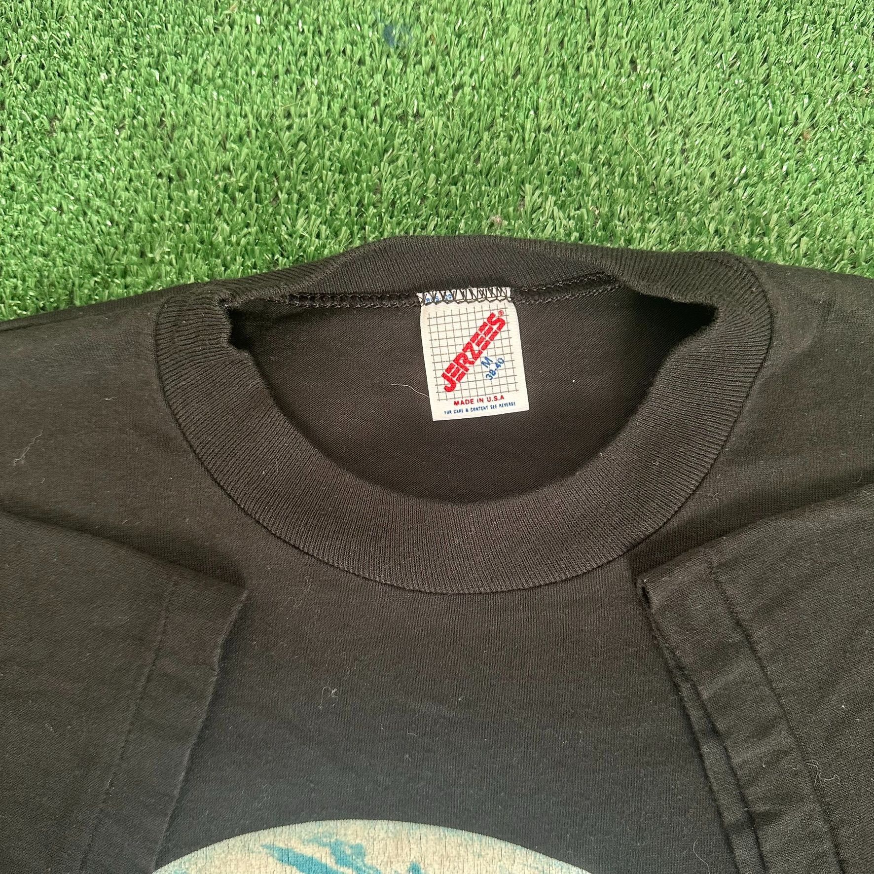 Jerzees Vintage 80s Kennedy Space Center T-Shirt NASA Space Shuttle Size US M / EU 48-50 / 2 - 4 Thumbnail