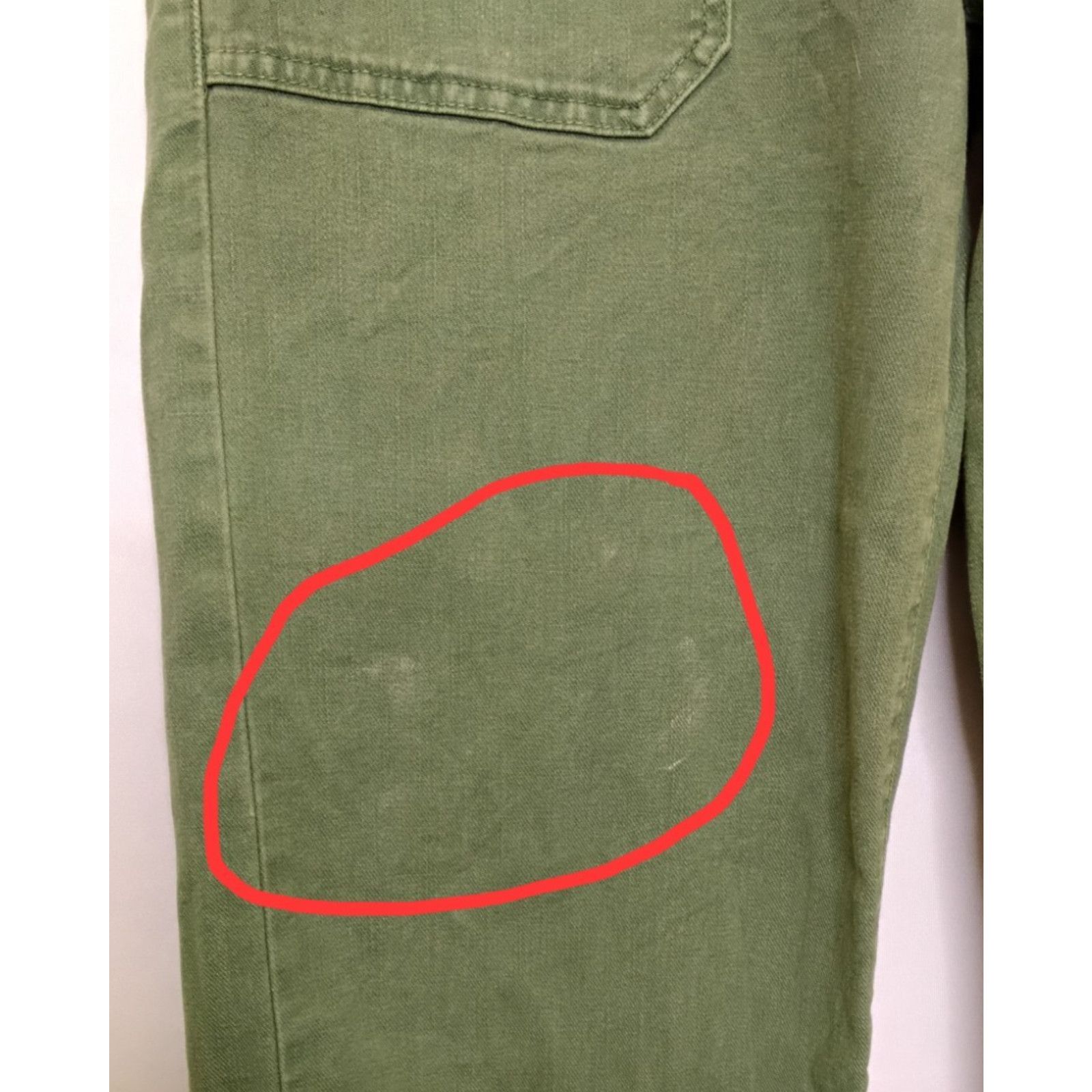 MOTHER Mother The Wrapper Patch Springy Ankle Jeans Size 26 Green Size 26" / US 2 / IT 38 - 7 Thumbnail