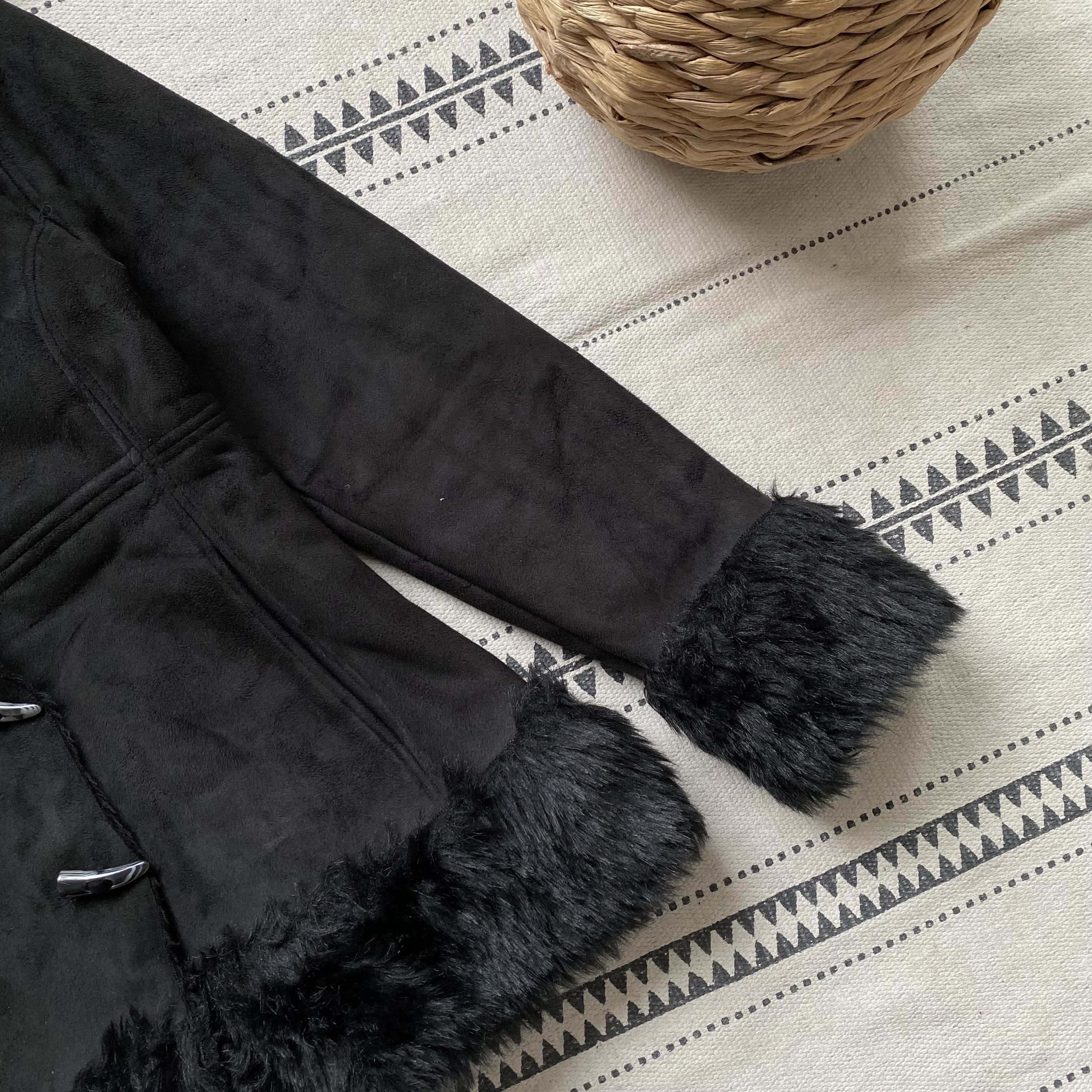 Hysteric Glamour Vintage 2000s Faux fur jacket Coat Y2K Beauty Beast Size M / US 6-8 / IT 42-44 - 10 Thumbnail