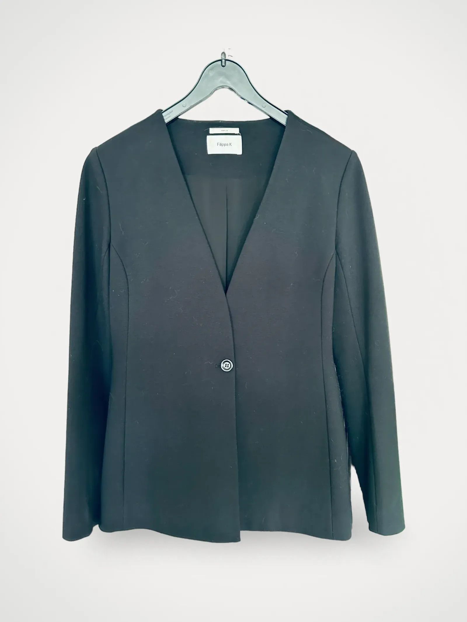 image of Filippa K Smokingkavaj Blazer in Black, Women's (Size Medium)