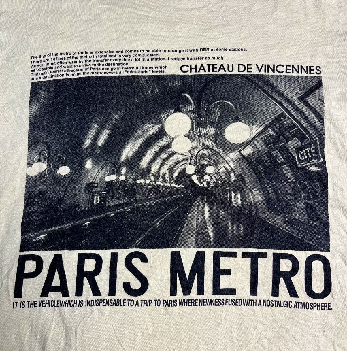 Hysteric Glamour Primal Point Paris Metro Long Sleeve shirt Size US L / EU 52-54 / 3 - 3 Thumbnail