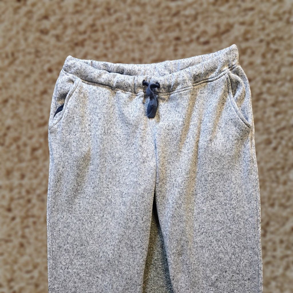 Vintage LL Bean Pants Womens Size Medium Blue Knit Fleece Joggers Pull On Casual Lounge Regular Tall? Needle: No Size 32" / US 10 / IT 46 - 1 Thumbnail