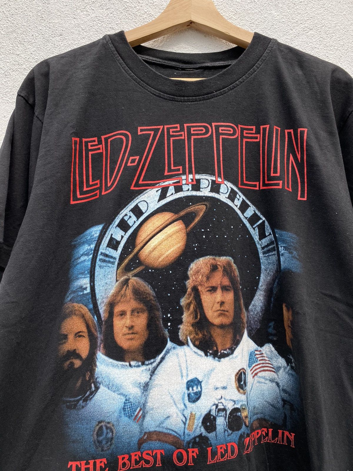 Band Tees × Vintage Vintage Band Led Zeppelin Size US XL / EU 56 / 4 - 2 Thumbnail