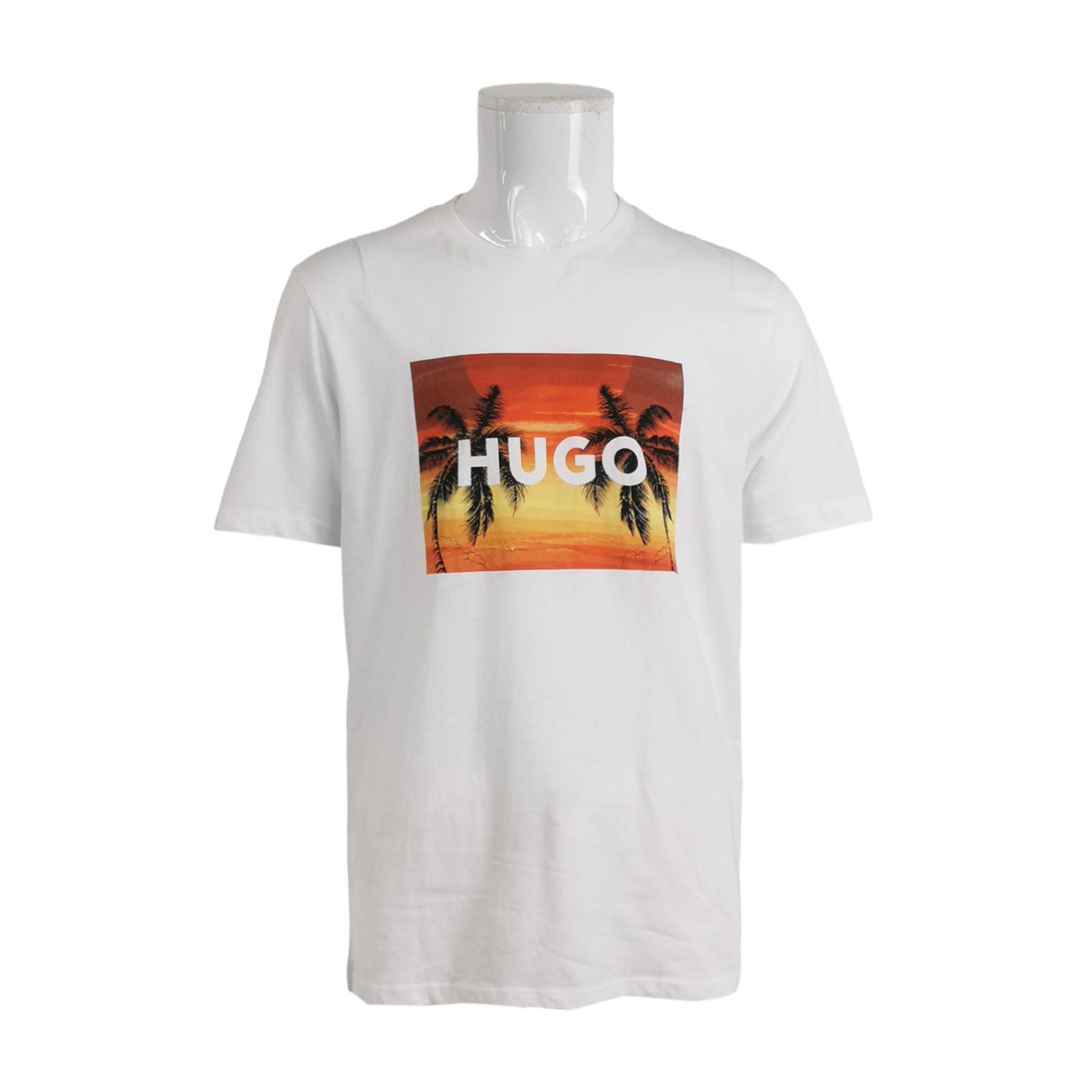Hugo Boss HUGO Palm Tree Graphic T-Shirt L Size US L / EU 52-54 / 3 - 1 Thumbnail