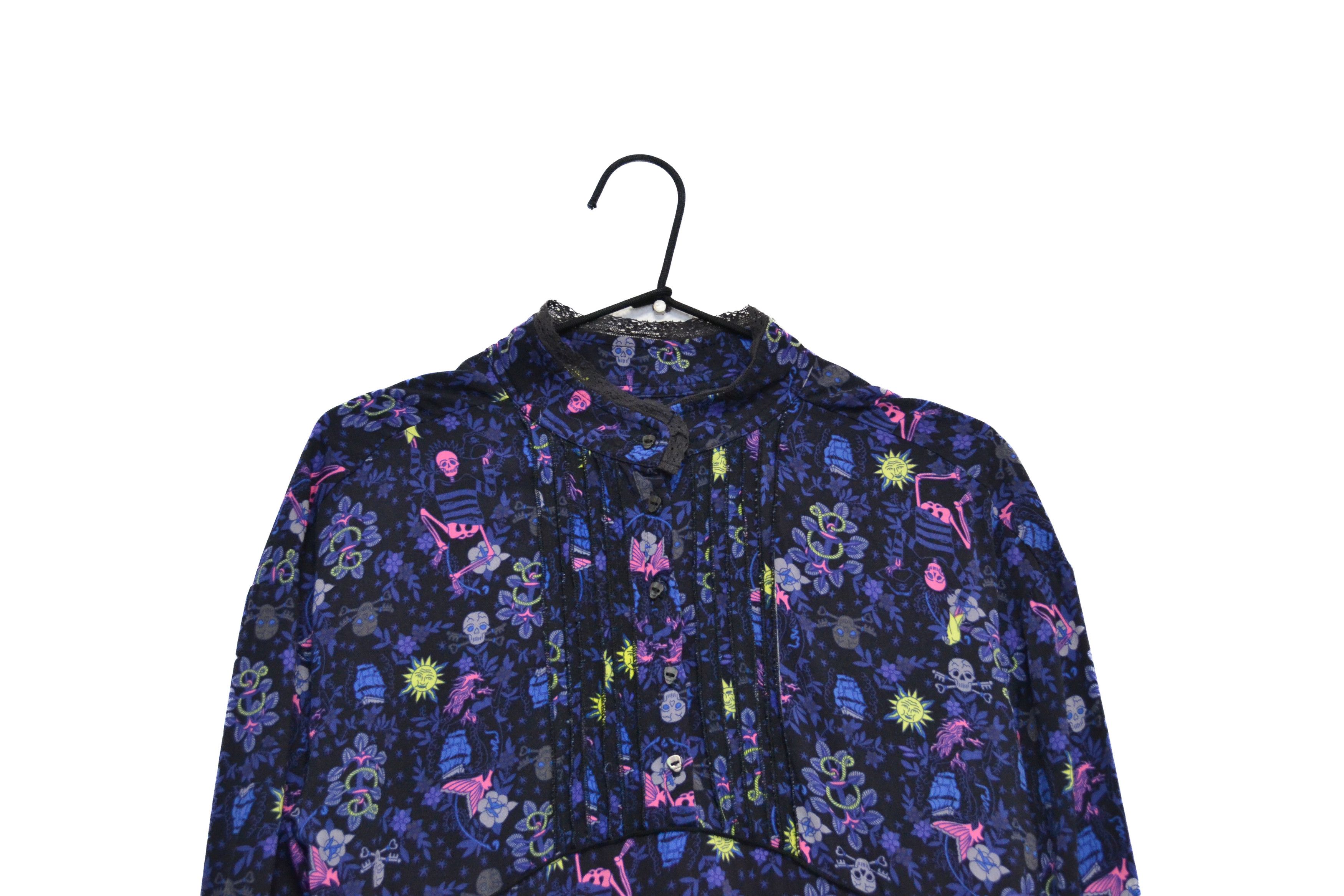 Zadig & Voltaire Zadig&Voltaire Karolina Skull Abstract Pattern Dress Size S / US 4 / IT 40 - 2 Thumbnail
