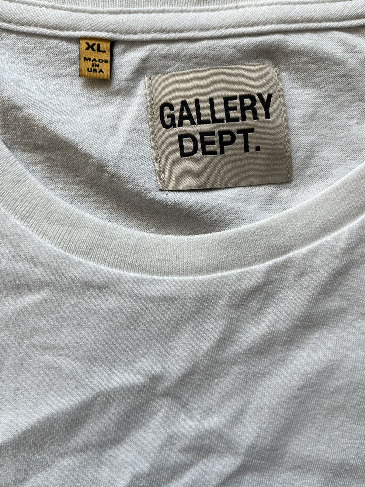 Gallery Dept. Gallery Dept Souvenir Tee White XL Size US XL / EU 56 / 4 - 4 Thumbnail
