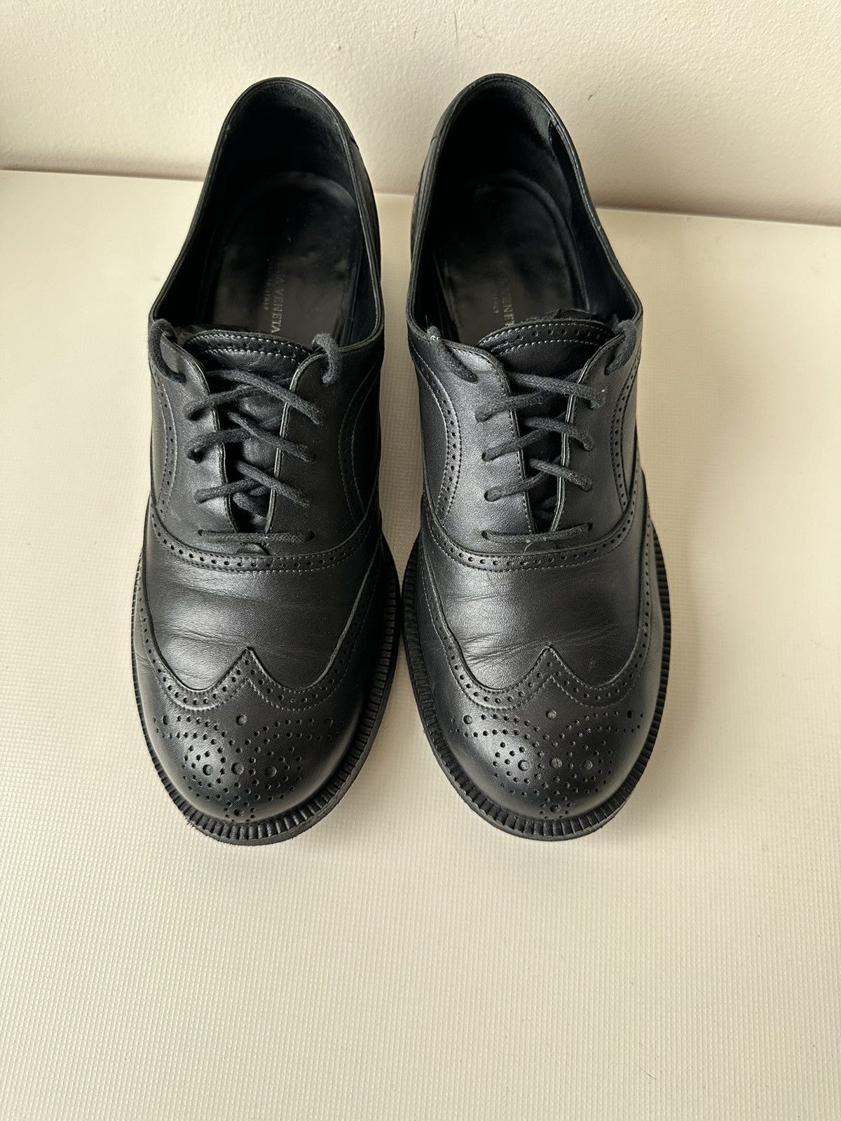 Bottega Veneta Bottega Veneta Oxford leather boots vintage shoes Size US 9 / IT 39 - 4 Thumbnail
