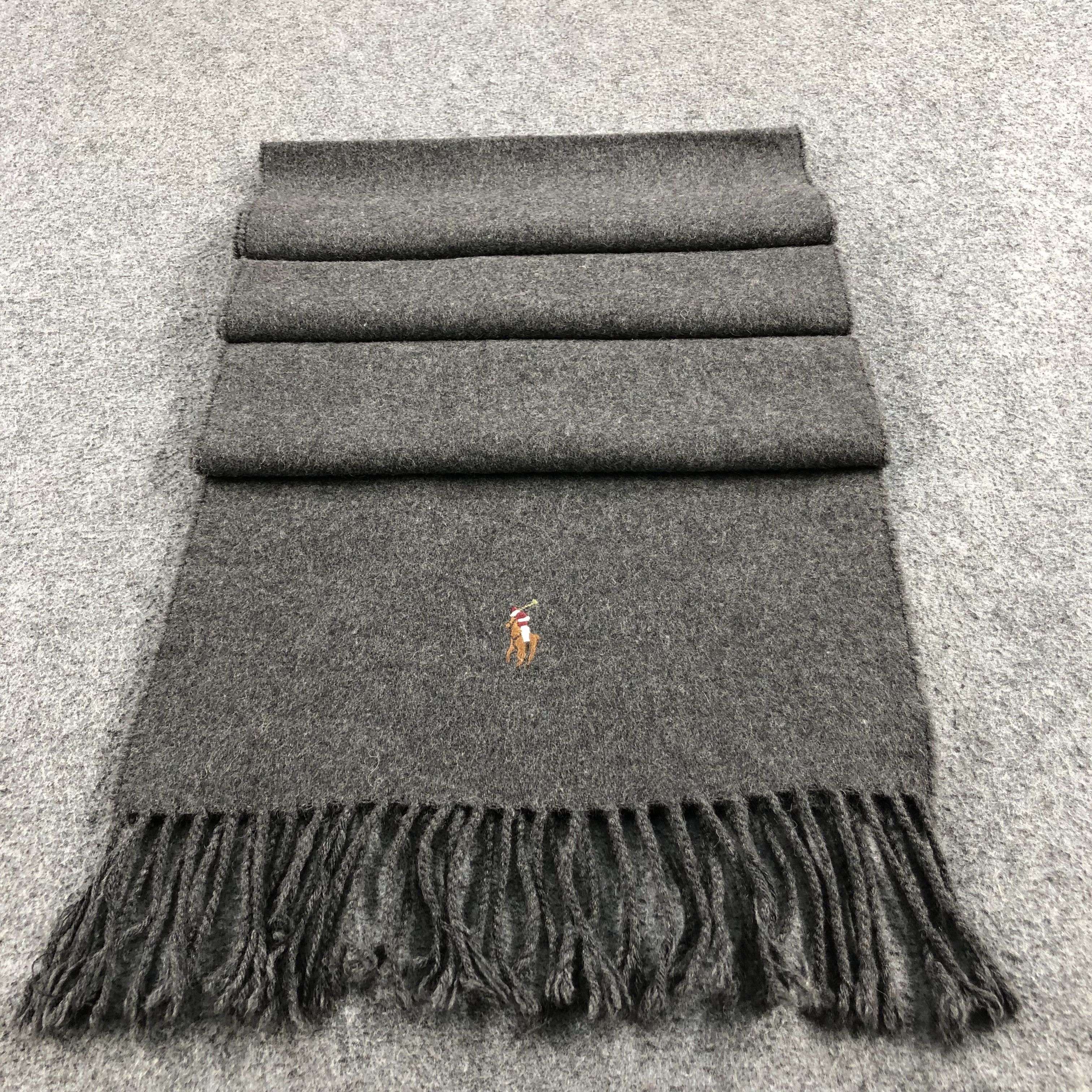 Polo Ralph Lauren Polo Ralph Lauren Wool Scarf Muffler V834 Size ONE SIZE - 2 Thumbnail