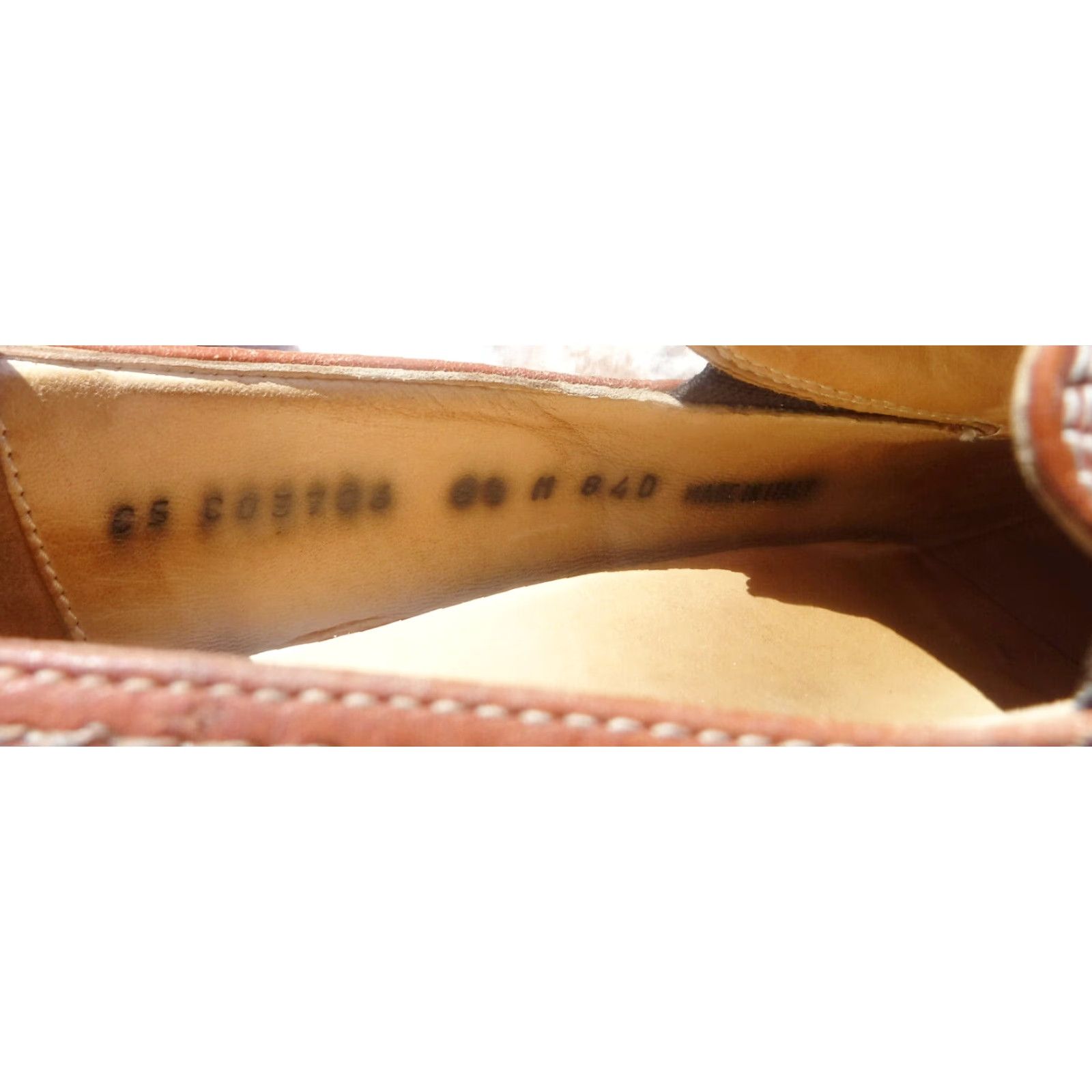 Cole Haan VINTAGE Cole Haan Italy Loafers Slip-On Leather Brown Men's Sz 8.5 M Casual Retro 90s Mens Size US 8.5 / EU 41-42 - 5 Thumbnail