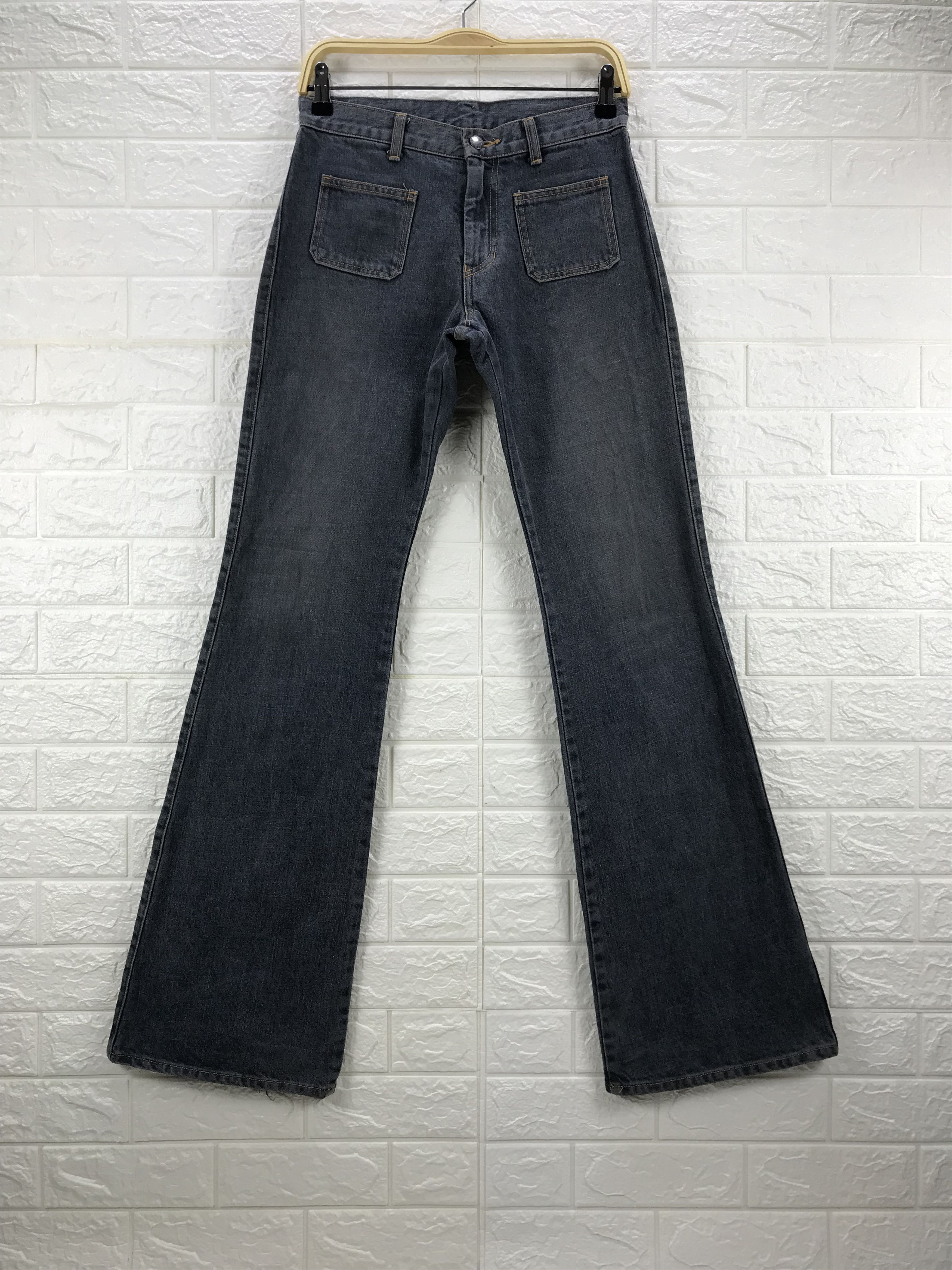 Katharine Hamnett London Vintage Katharine Hamnett London Super Flare Jeans Size 29" - 1 Thumbnail