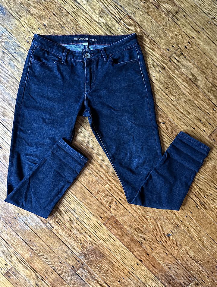 Banana Republic Black Banana Republic women's jeans faded low rise size 29 Size 29" - 7 Thumbnail