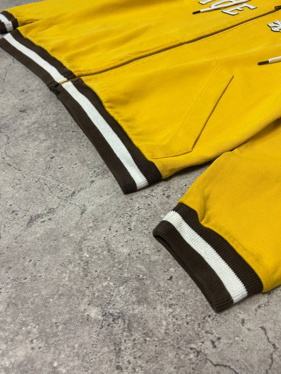 Iceberg Gilmar Iceberg Fullzip Spellout Yellow Hoodie Size M Size US M / EU 48-50 / 2 - 2 Thumbnail