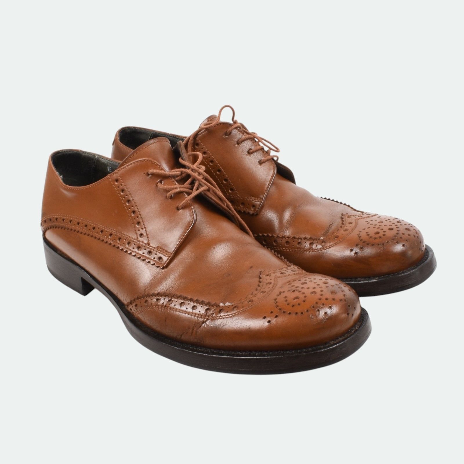 Miu Miu Vintage Miu Miu Ugly Chunky Derby Brown Suede Leather Shoes