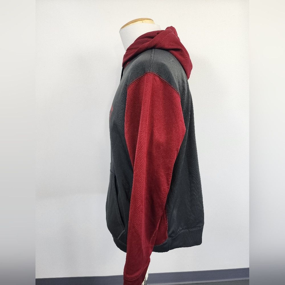 Nike Nike Men's Burgundy/Gray Therma-FIT Performance L/S Hoodie Size US L / EU 52-54 / 3 - 4 Thumbnail