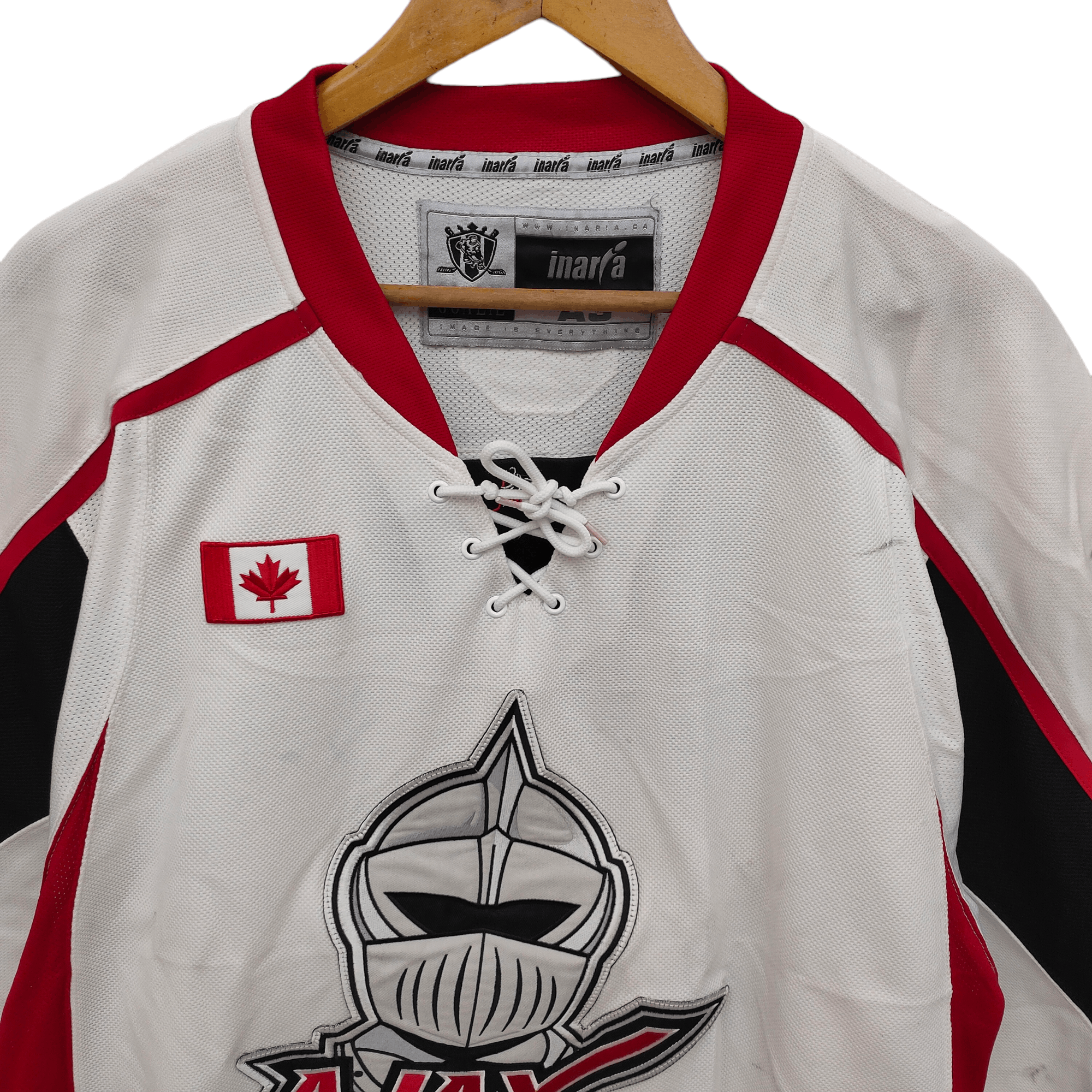 Vintage Ajax Knights Hockey Shirt Vintage Canada Goalie Jersey Size US XL / EU 56 / 4 - 5 Thumbnail
