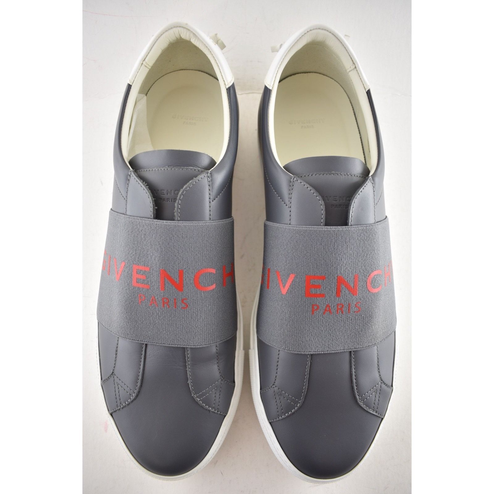 Givenchy Givenchy Urban Street Grey Leather Low Top Sneaker 44/11 Size US 11 / EU 44 - 7 Thumbnail
