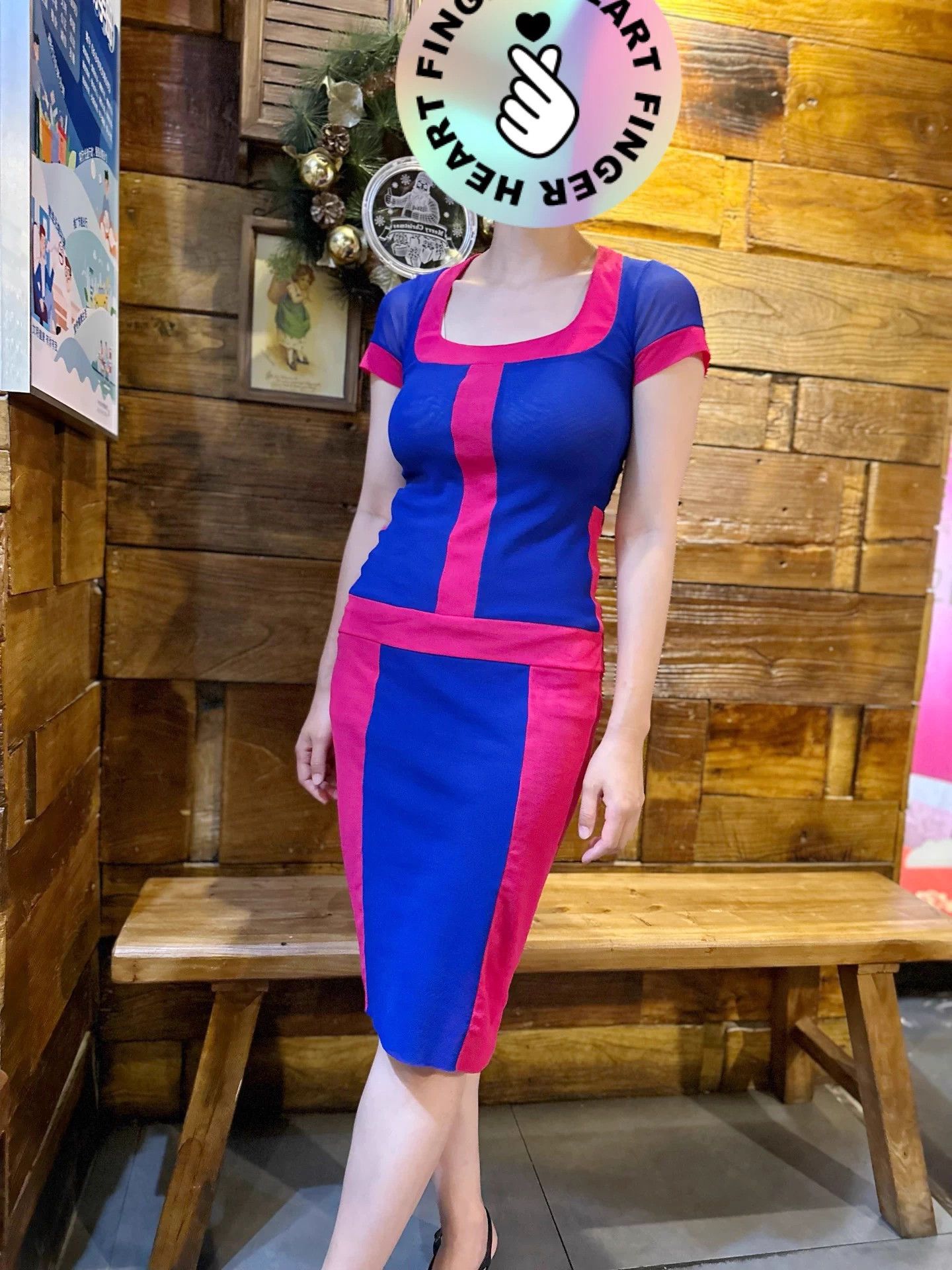 Jean Paul Gaultier Jean Paul Gaultier Geometric Color Block Dress S Size S / US 4 / IT 40 - 1 Thumbnail