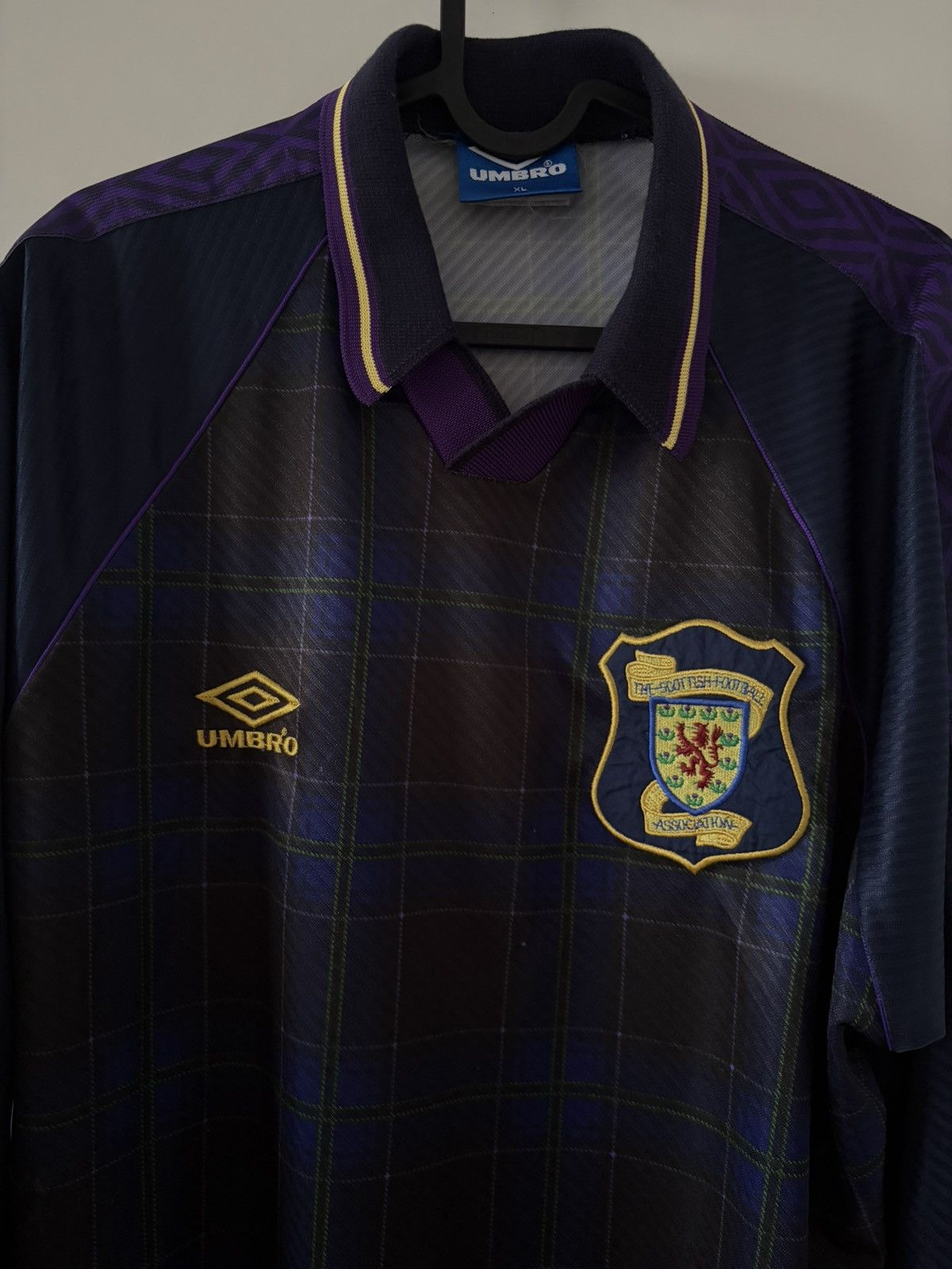 Scotland umbro 1994 domowa wersja meczowa — zdjęcie 2