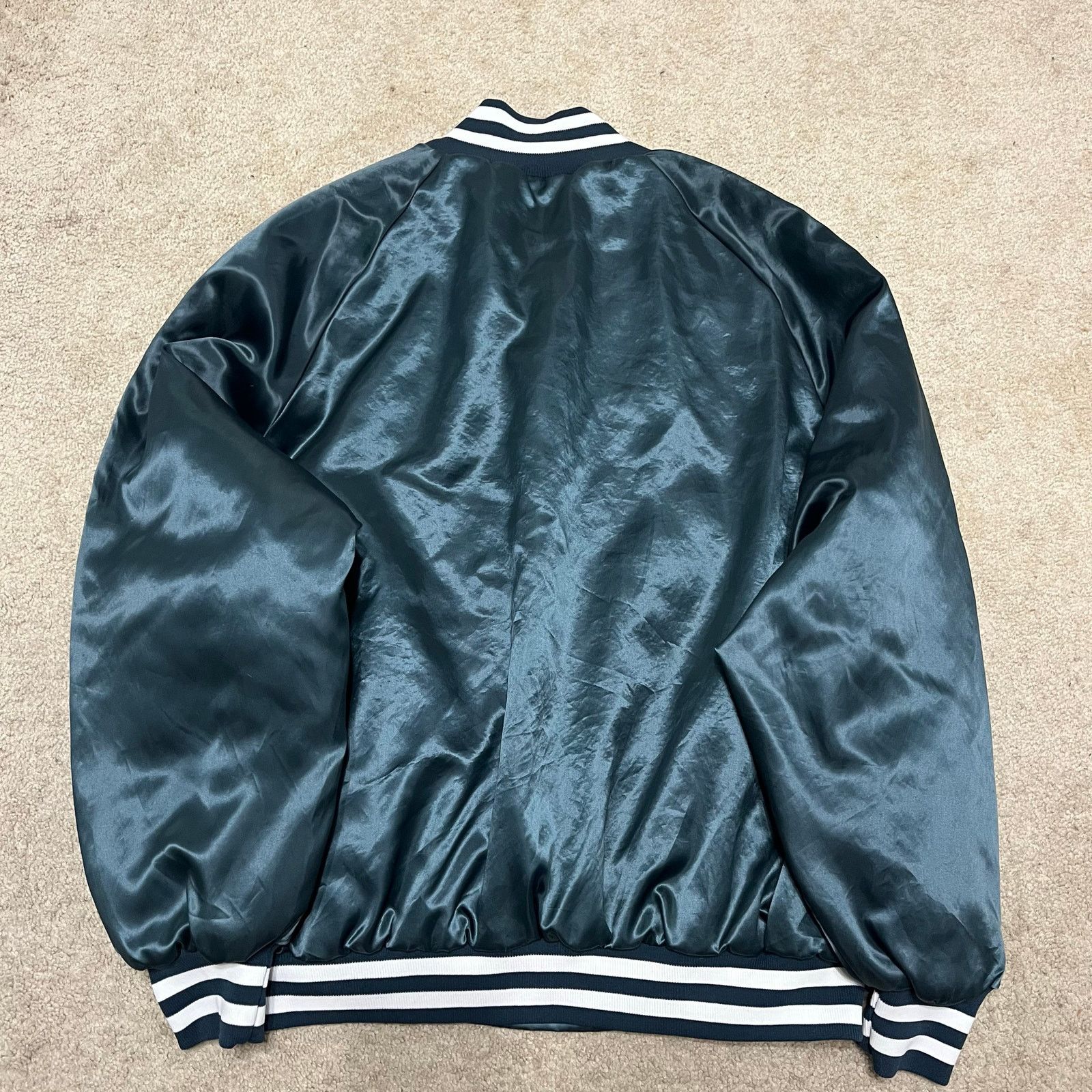 Other Corkys Satin Westark Tuqroise Bomber Jacket Varsity Style 2X Size US XXL / EU 58 / 5 - 2 Thumbnail