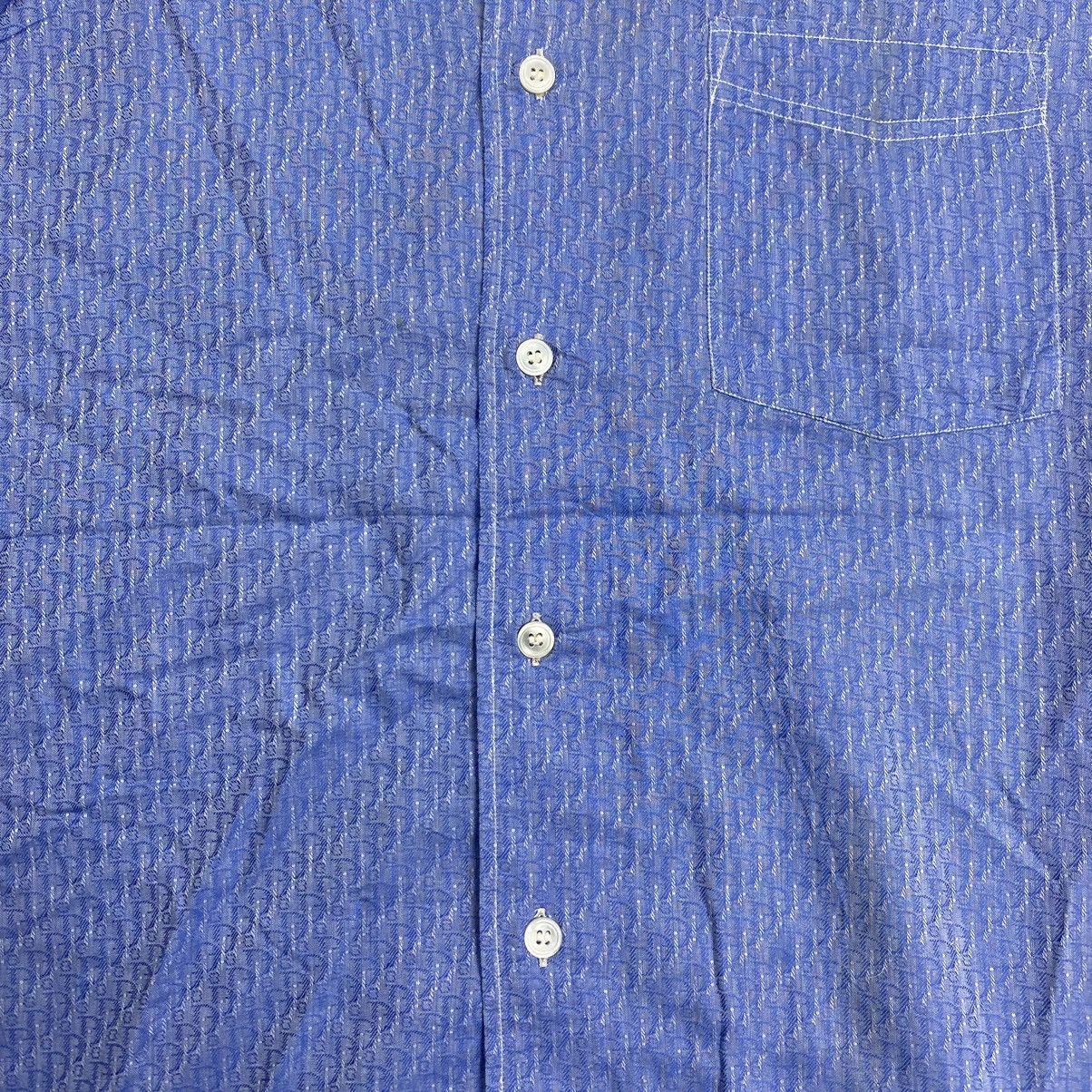 Christian Dior Monsieur vintage 90s Christian dior monsieur monogram button shirt Size US M / EU 48-50 / 2 - 5 Thumbnail