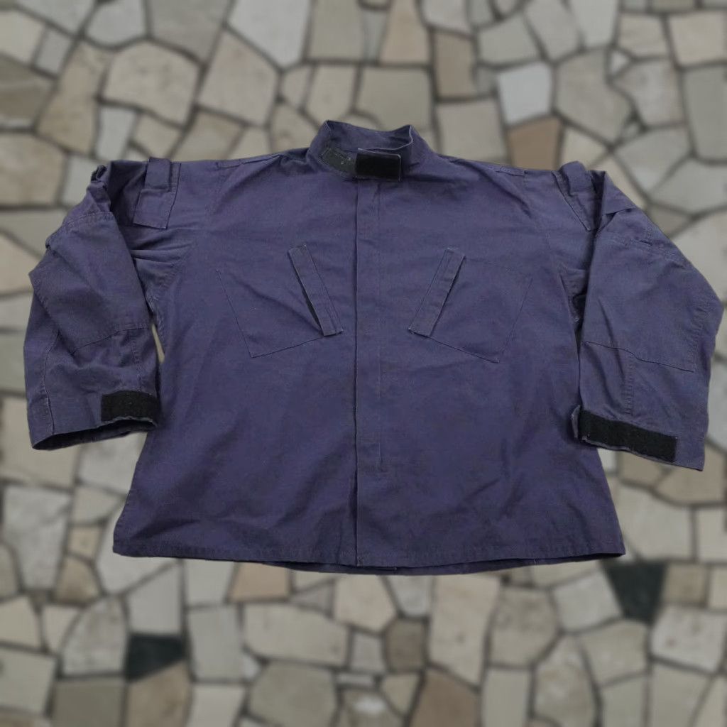 Propper Propper Military Jacket Mens XL Blue Ripstop Tactical Utility Combat BDU Coat Size US XL / EU 56 / 4 - 1 Thumbnail