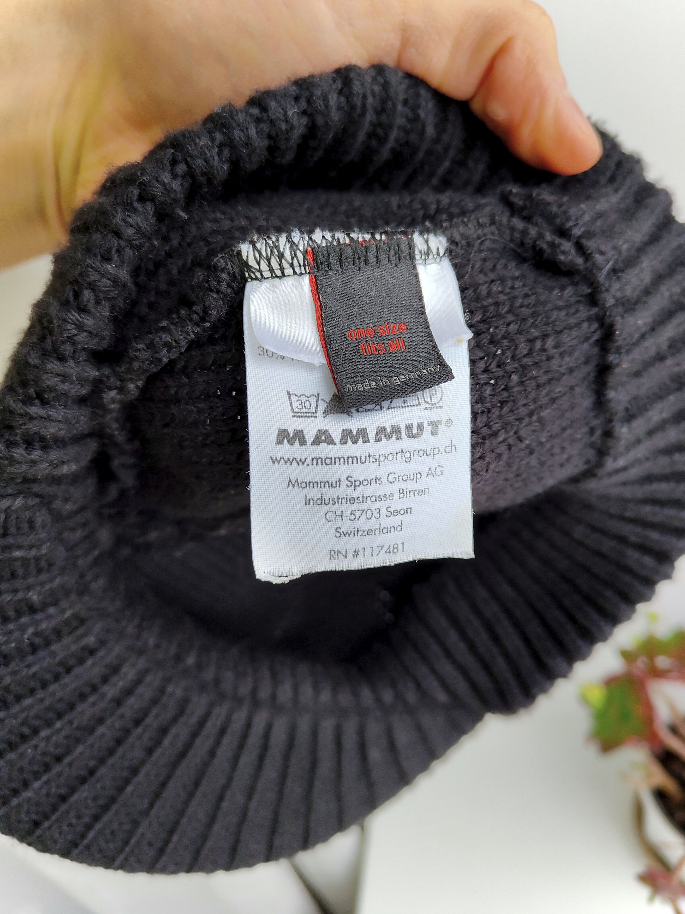 Mammut Vintage Mammut Visor Beanie Knitted Hat Jeep Cap Peaked Hat Size ONE SIZE - 8 Thumbnail