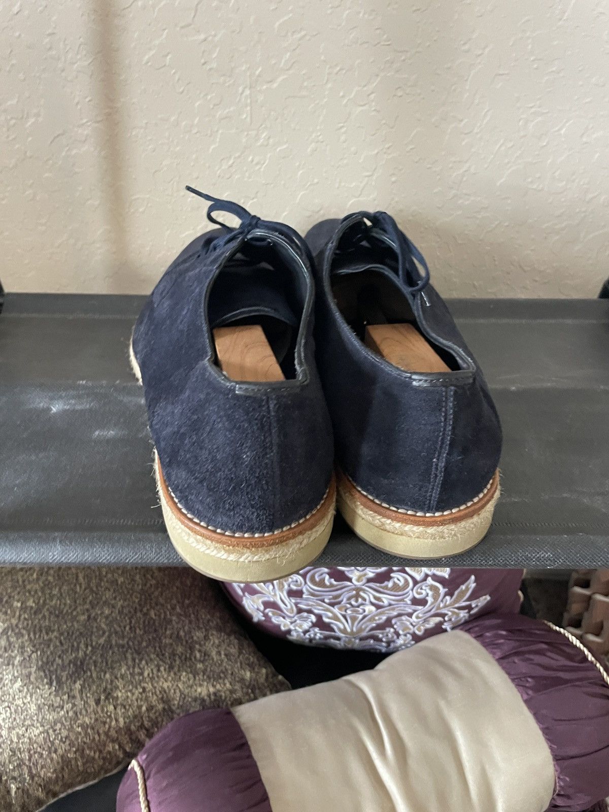 Prada Suede Derby’s w/espadrille soles Size US 13 / EU 46 - 5 Thumbnail