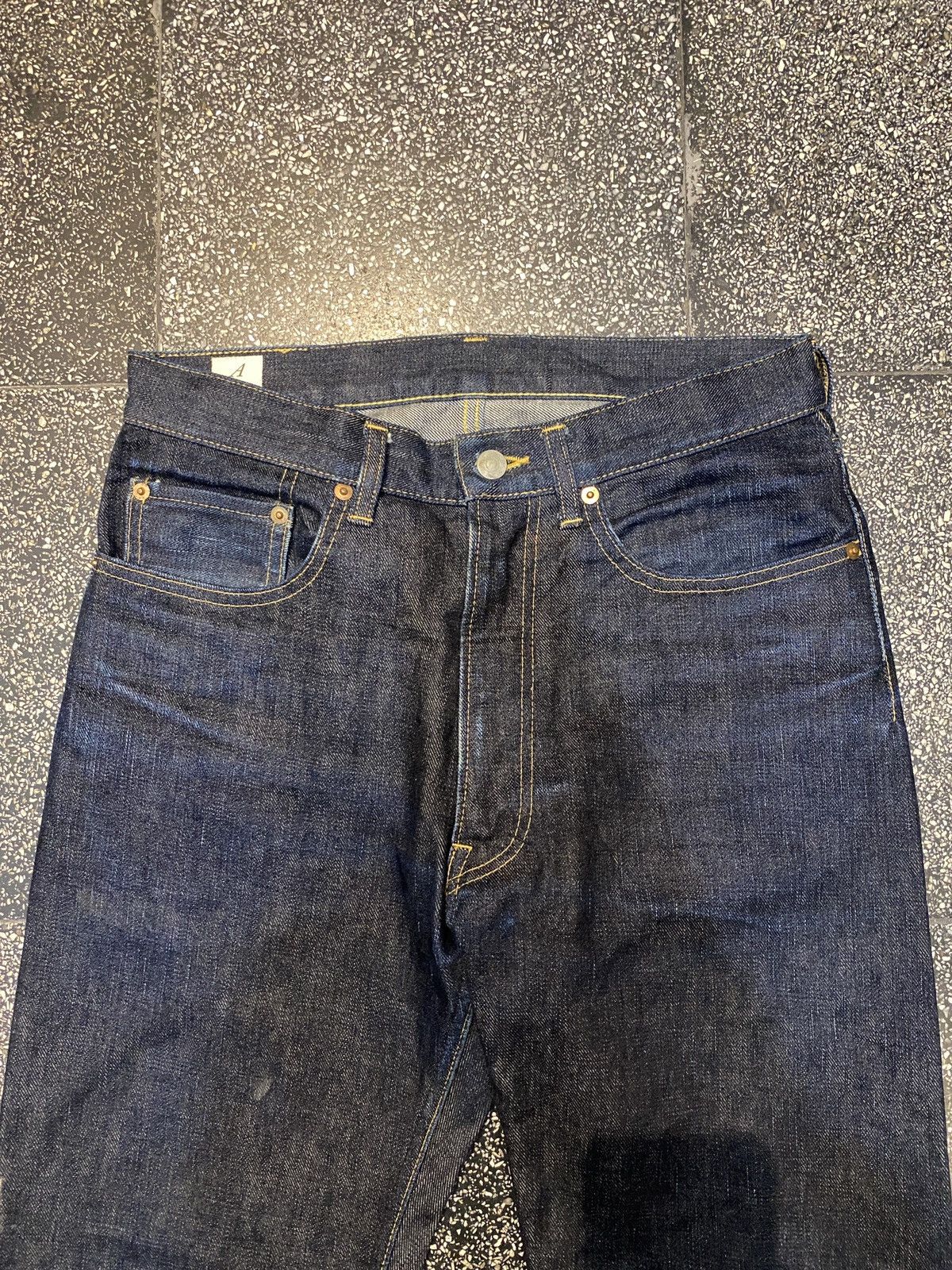ANATOMICA × Japanese Brand Anatomica, High Waisted 618 Original Seamless Denim Indigo Size US 31 - 9 Thumbnail