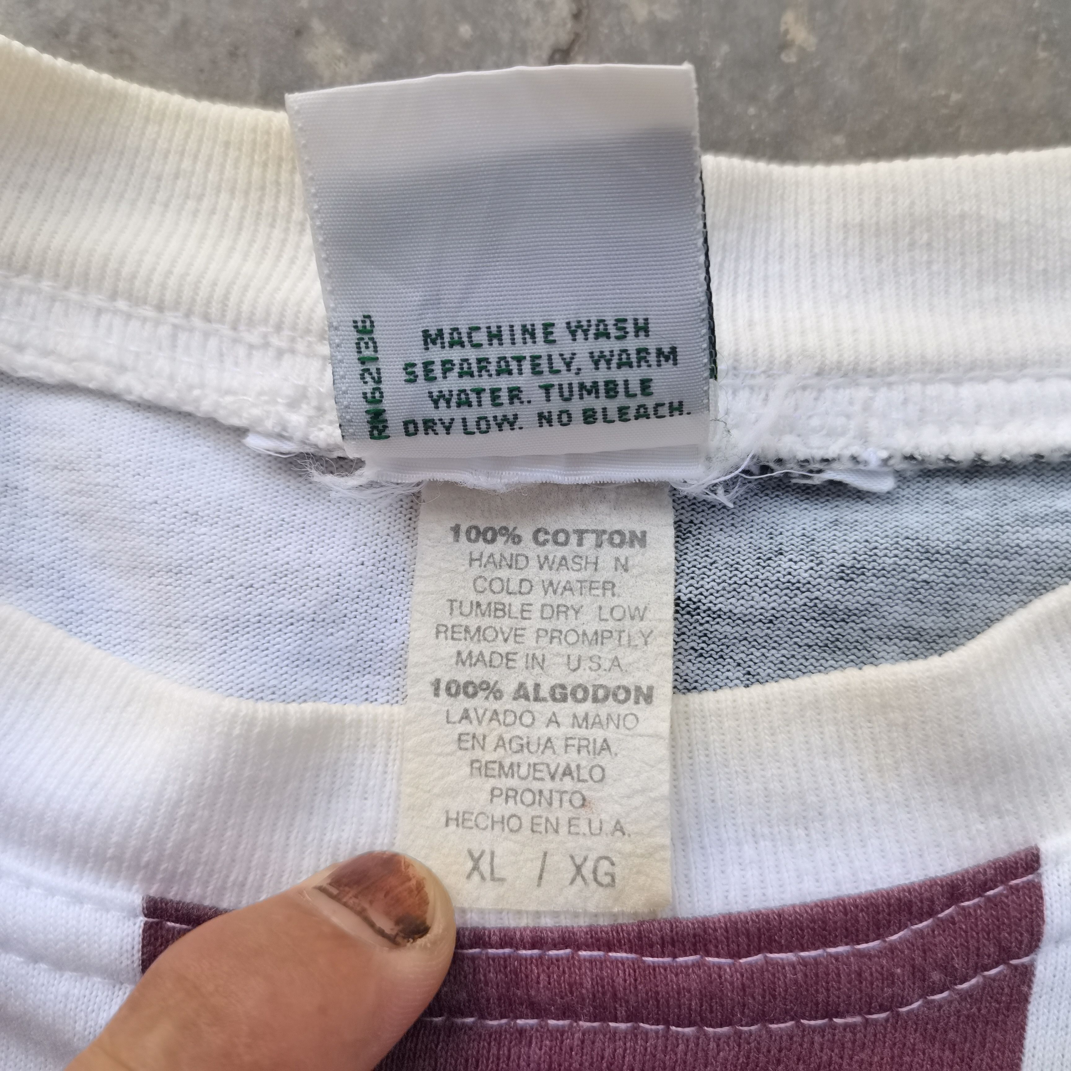 Georges Marciano × Guess Vintage 90s GUESS USA X GEORGE MARCIANO Big Size Tee Size US XL / EU 56 / 4 - 8 Thumbnail