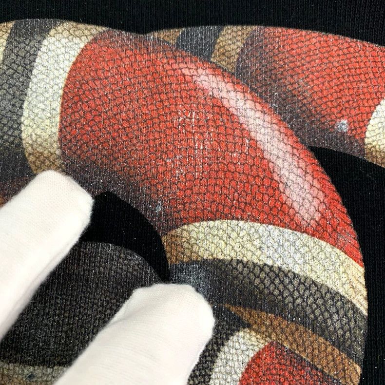 Gucci Gucci Logo ring snake print round neck black cotton long-sl Size US S / EU 44-46 / 1 - 9 Thumbnail