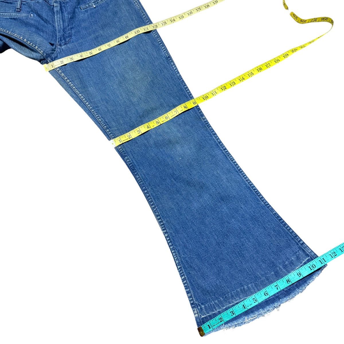Vintage Vintage 70s Land Lubber Denim Bell Bottom Pants Size US 32 / EU 48 - 16 Thumbnail