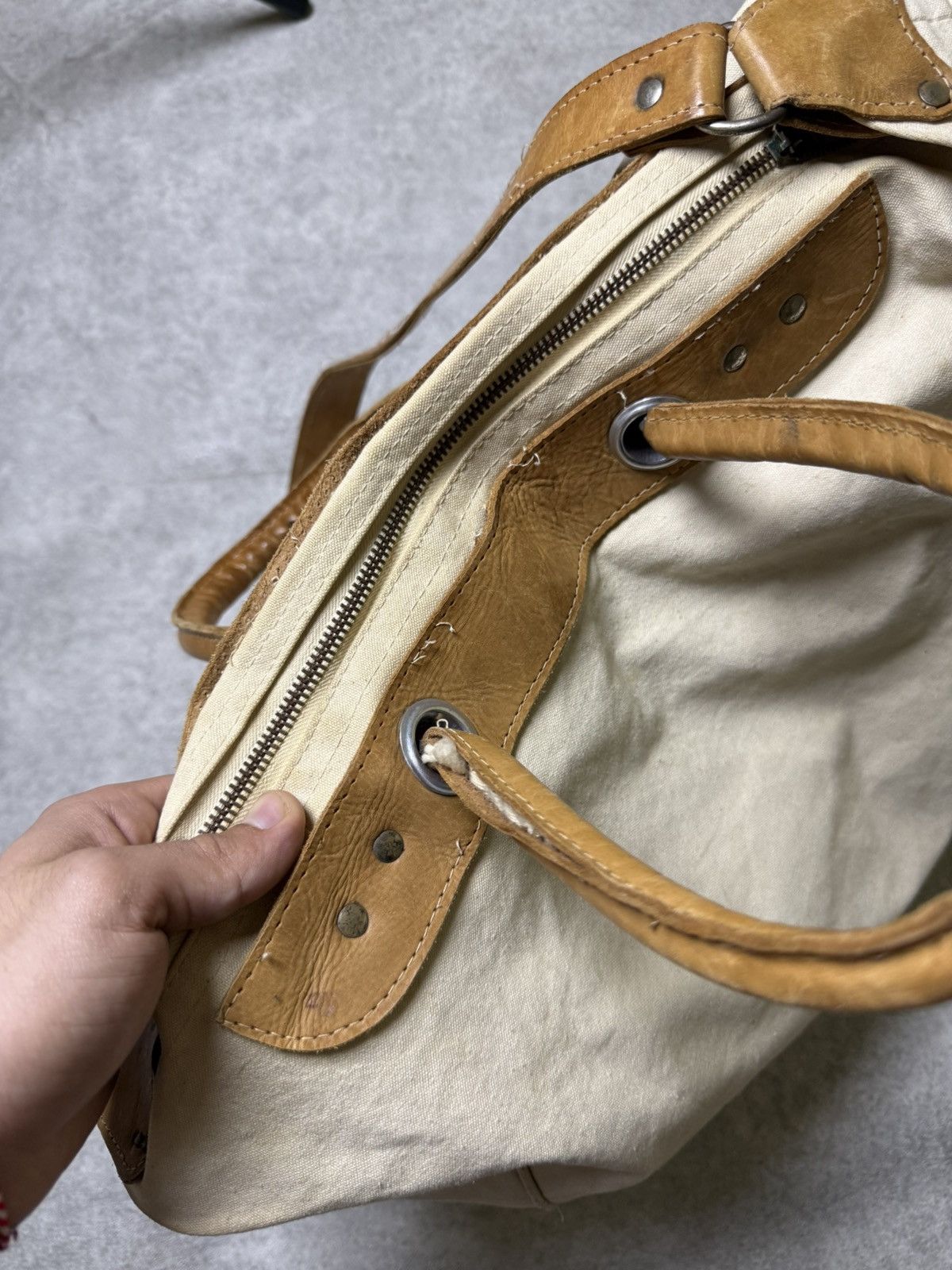Handmade US 1973SS Army Handmade Skull Bag RRL Military Ralph Lauren Size ONE SIZE - 12 Thumbnail