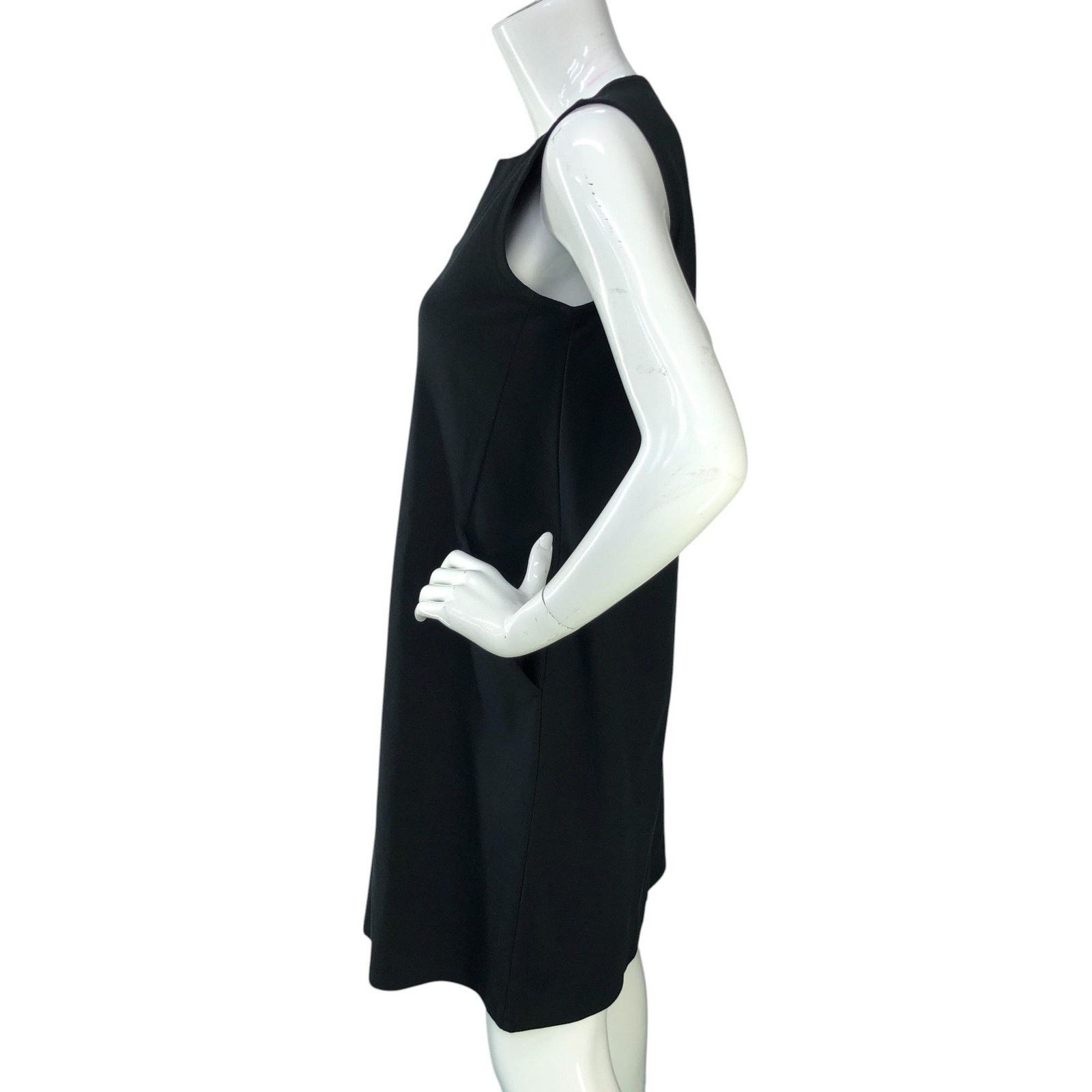 Eileen Fisher Eileen Fisher Dress XXS Sleeveless Sheath Knee Length Pocket Size XXS / US 00 / IT 34 - 6 Thumbnail