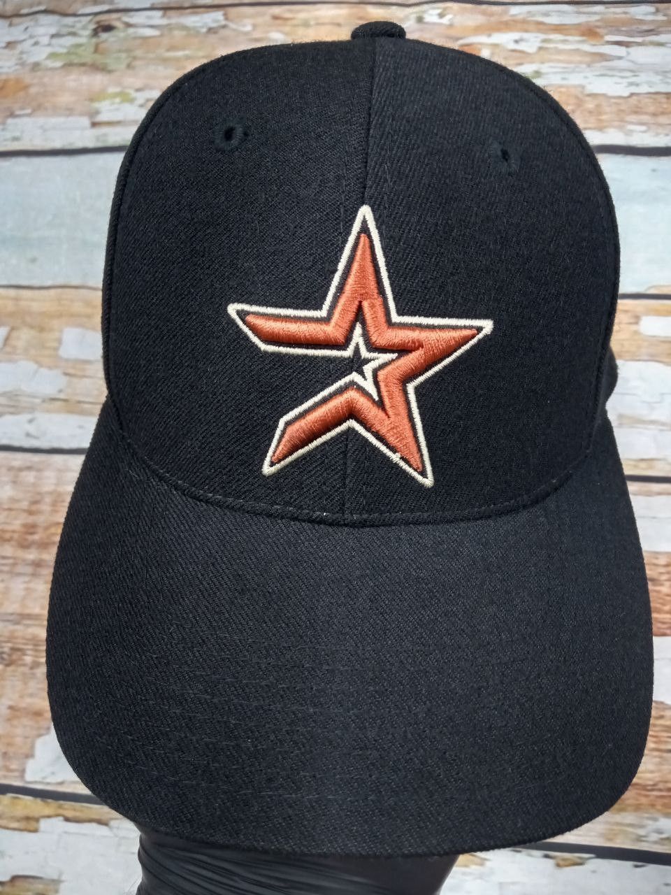 Nike Vintage Nike Houston Astros 100% Wool Cap Hat Size ONE SIZE - 1 Thumbnail