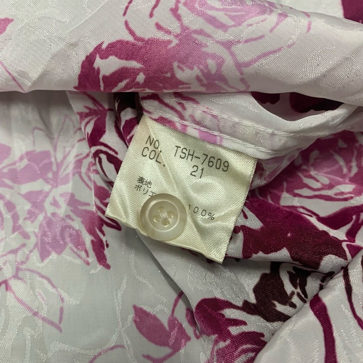 トップス Tornado mart flower wrinkled shirt emo Tornado Mart Tornado Mart Crinkled Flower Print Shirt | Grailed