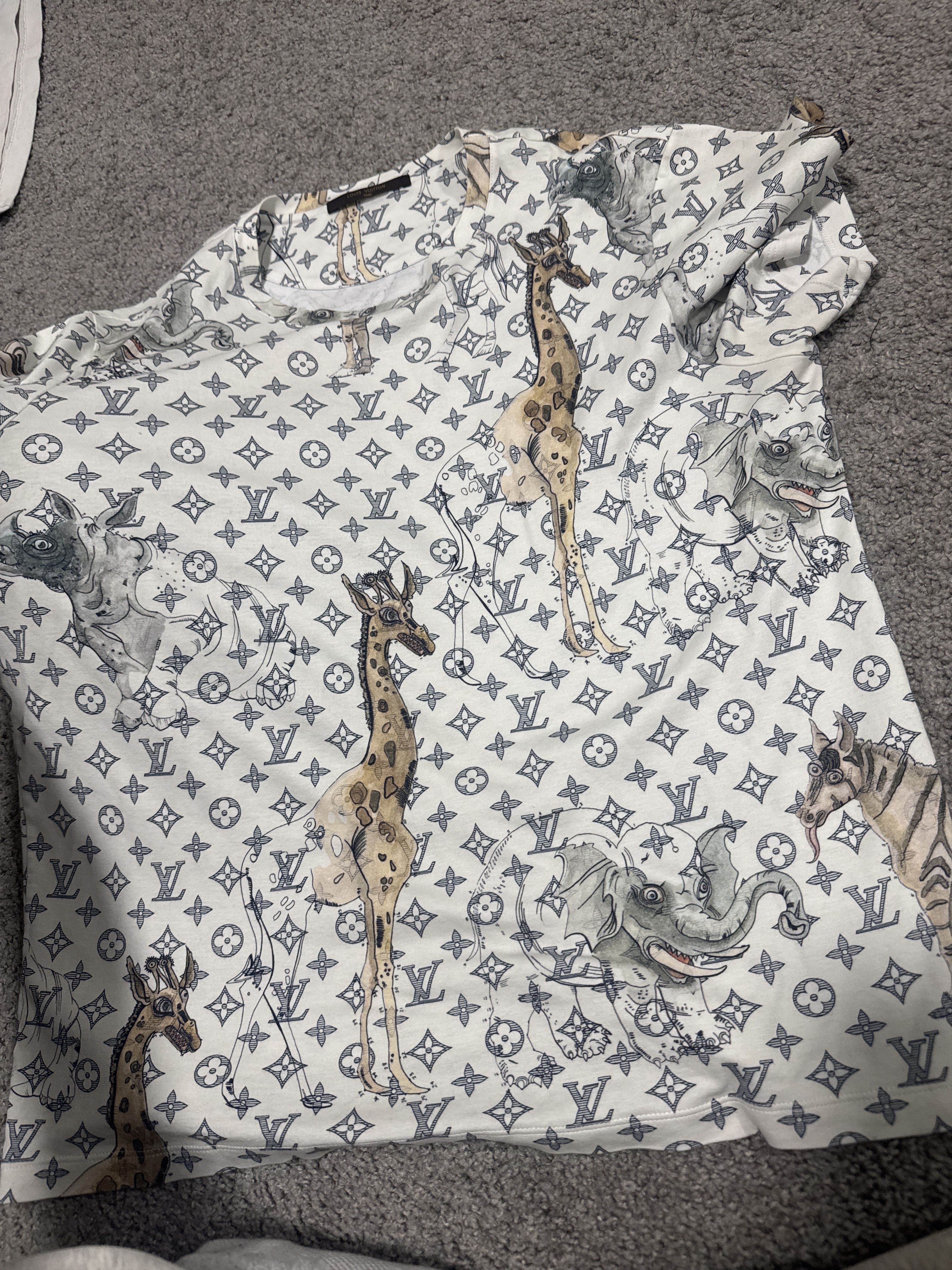 Louis Vuitton Louis Vuitton Zoo Monogram Size US XL / EU 56 / 4 - 4 Thumbnail