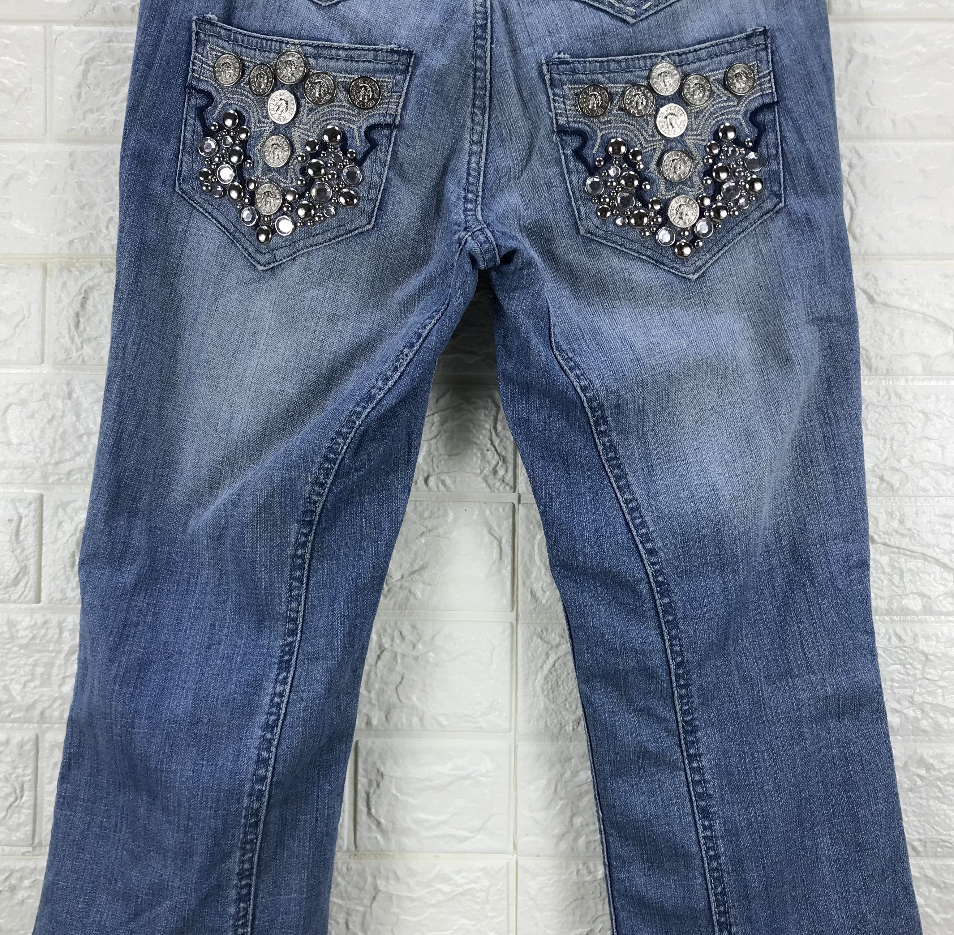 Antik Denim Vintage Antik Denim Flare Jeans Size 28" / US 6 / IT 42 - 7 Thumbnail
