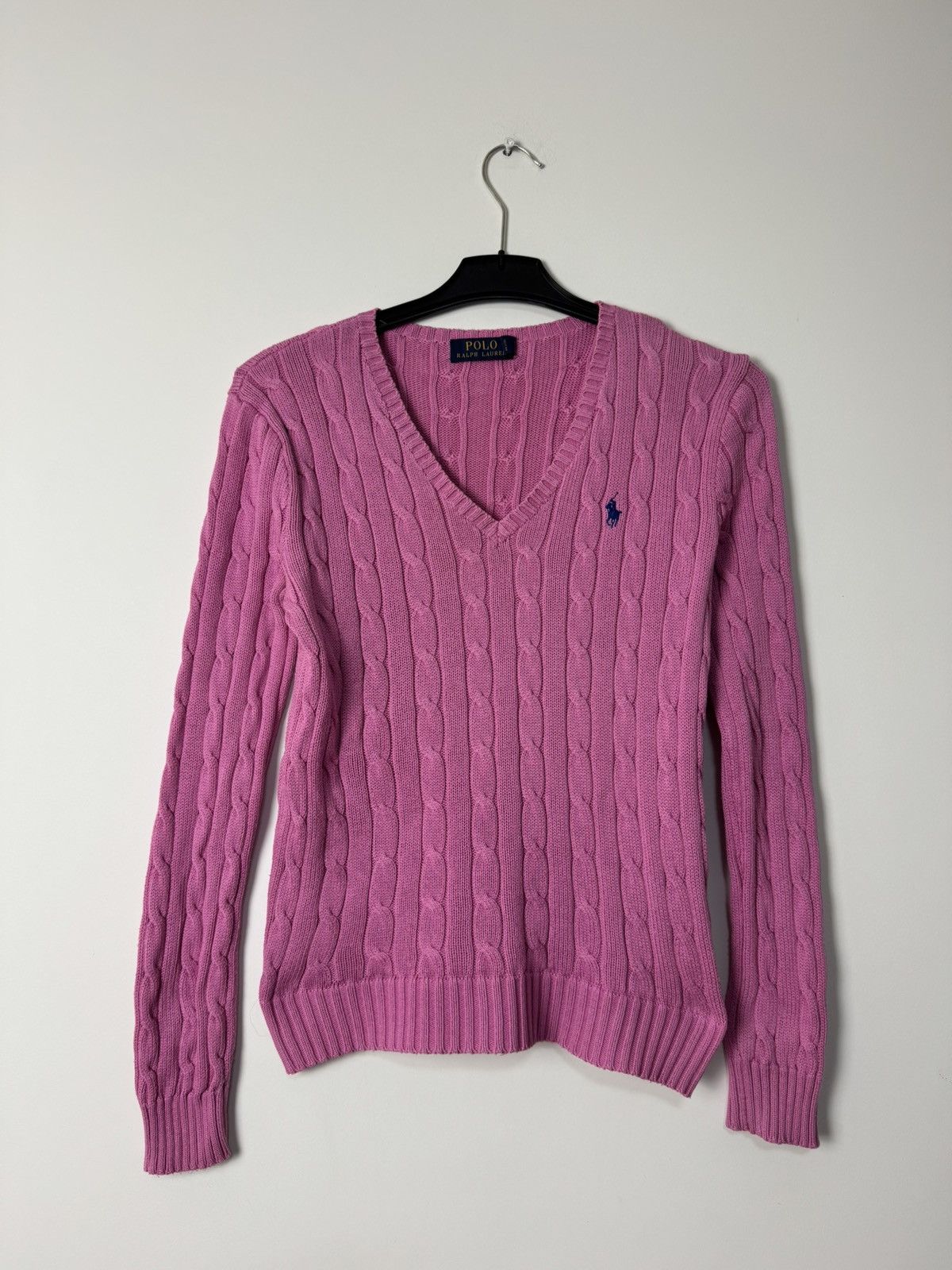 Polo Ralph Lauren Cable Knit sweater pink designer