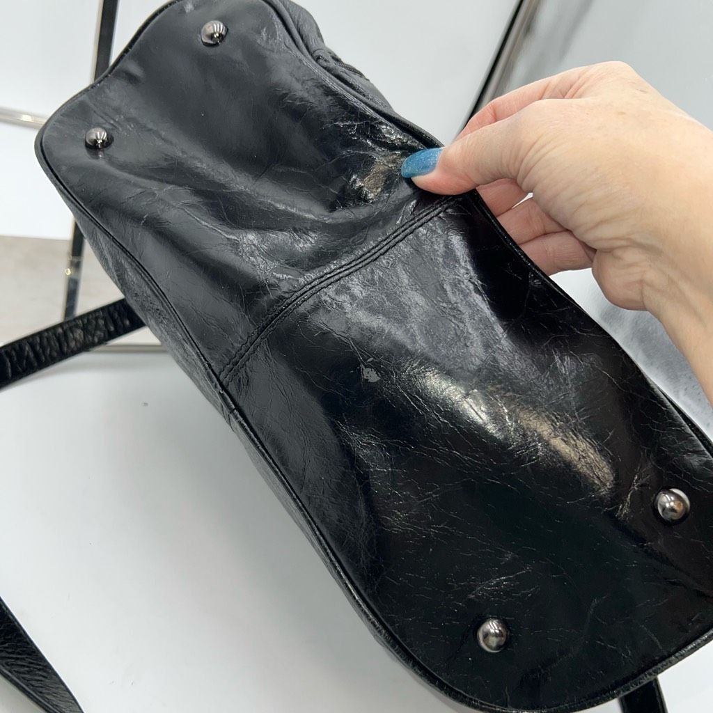 Other The Sak Black Leather and Silver Hardware Convertible Crossb Size ONE SIZE - 8 Thumbnail
