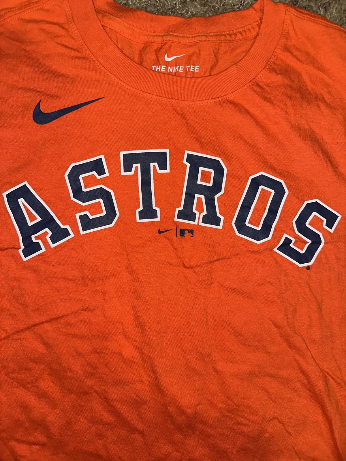 Nike Nike Houston Astros George Springer Orange #4 T-Shirt Size US S / EU 44-46 / 1 - 2 Thumbnail