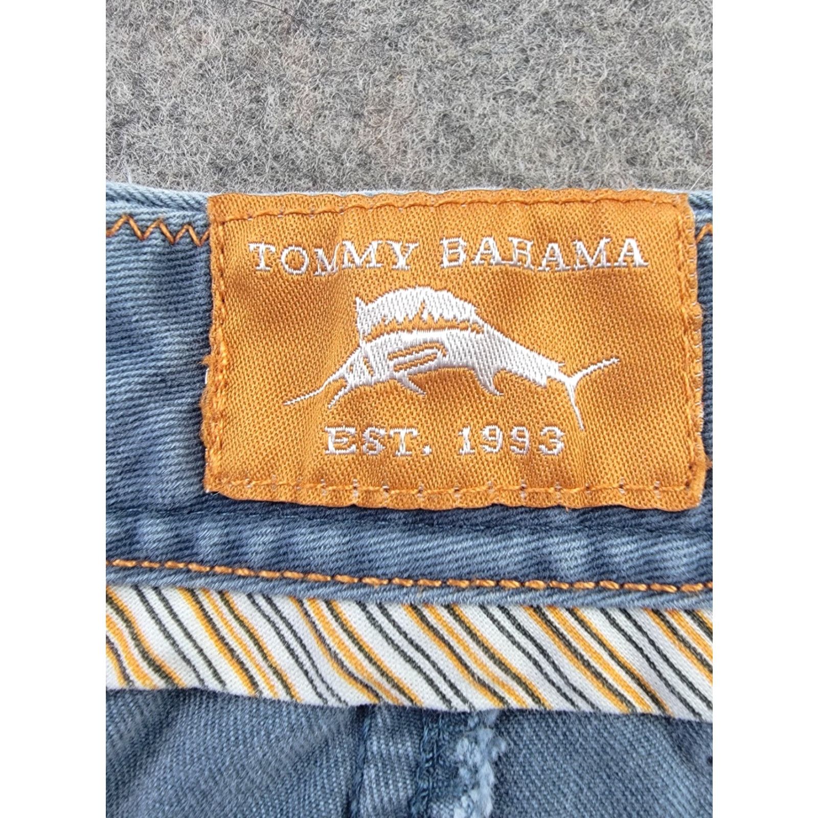 Tommy Bahama Tommy Bahama Shorts Mens 38 Blue 100% Pima Cotton Casual Beach Chino Size US 38 / EU 54 - 5 Thumbnail