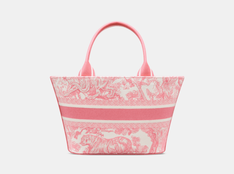 Dior o1w1db10525 M1328C Size : OS / Hat Basket Bag in Candy Pink Size ONE SIZE - 5 Thumbnail