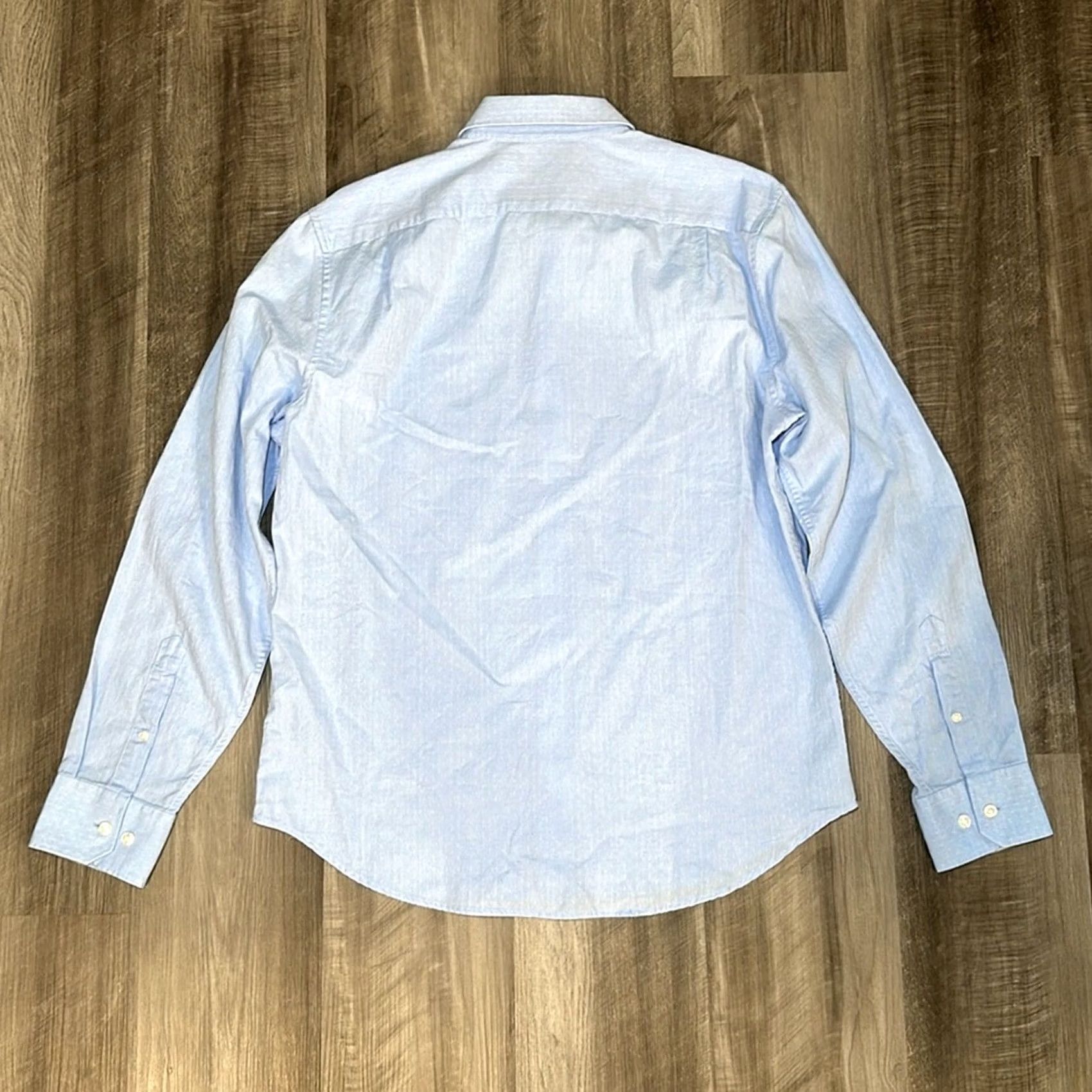 Bonobos Bonobos Long Sleeve Button-Up Shirt Large Mens Blue Regular Size L Size US L / EU 52-54 / 3 - 3 Thumbnail