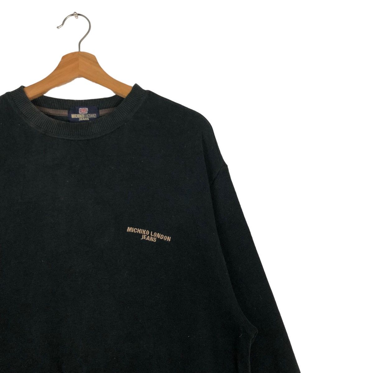 Japanese Brand 🔥Vtg Michiko London Jeans Sweatshirt Big Logo Spell Out Size US M / EU 48-50 / 2 - 6 Thumbnail