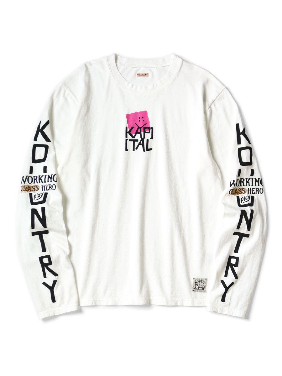Kapital Kapital Crew Long sleeve T-shrit PECKISH KAP Size US M / EU 48-50 / 2 - 1 Preview