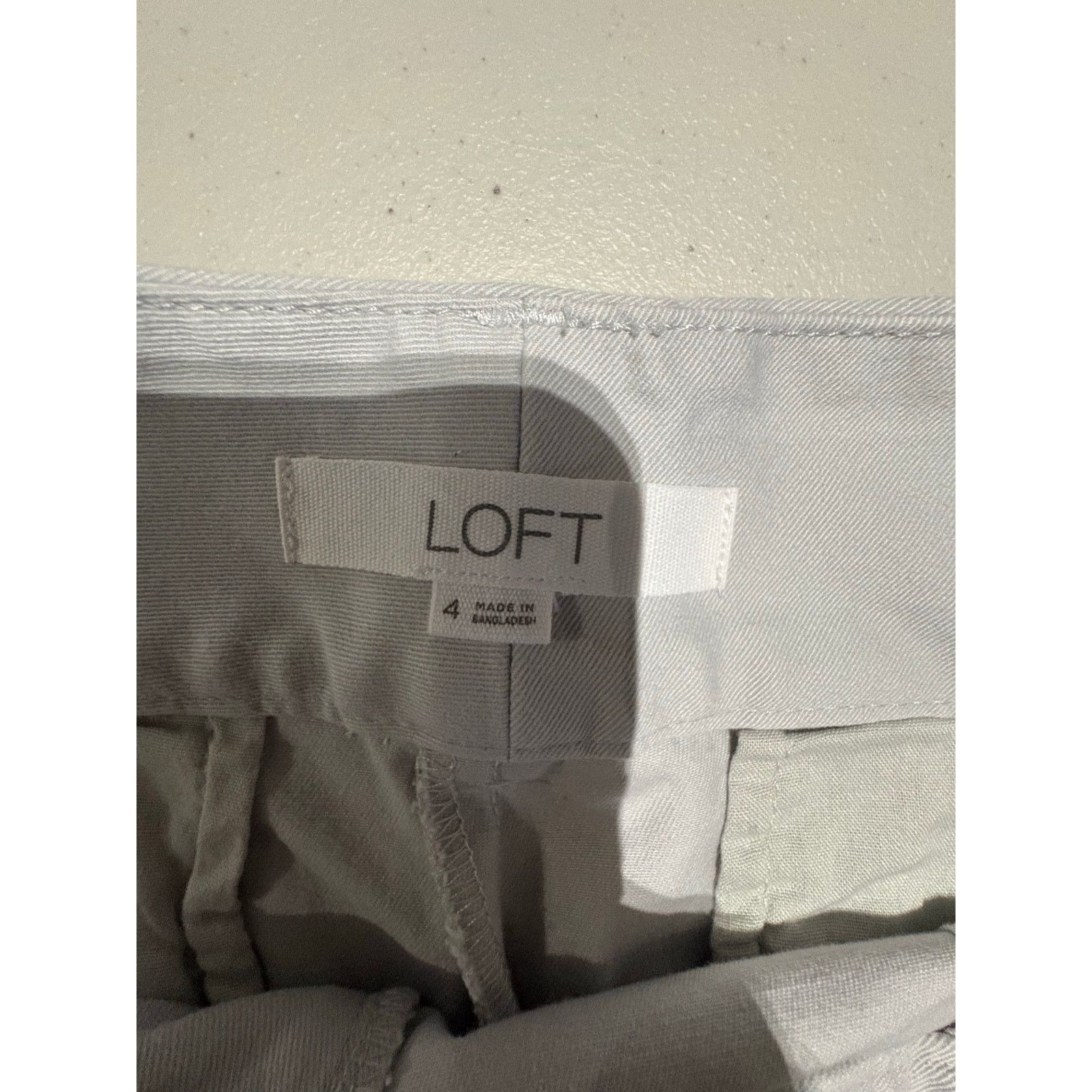 Loft Women’s LOFT White Dress Shorts Size 4 Size 27" / US 4 / IT 40 - 3 Thumbnail